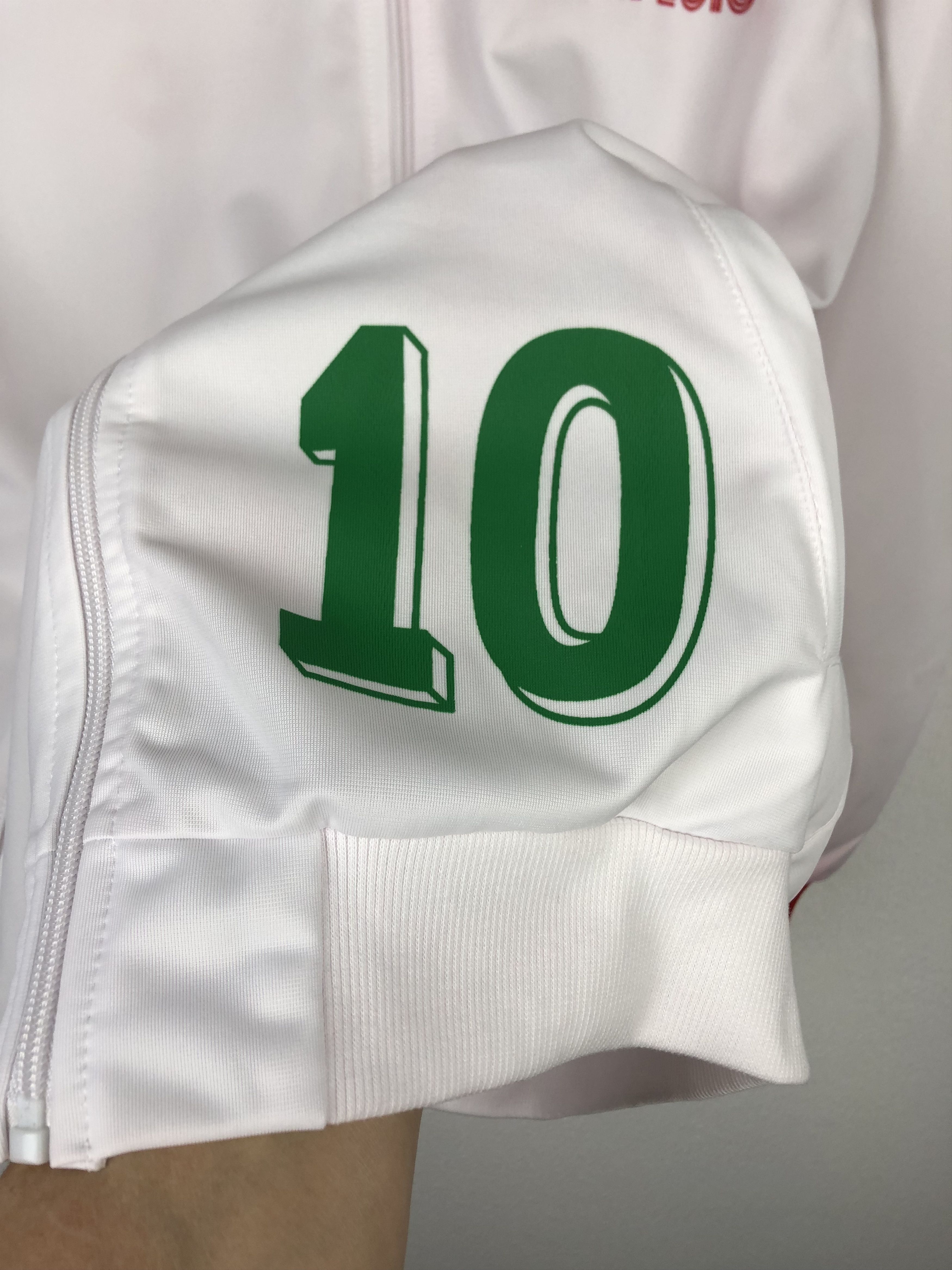 Vintage Algeria 2010 Football Jacket Soccer Track Top National Size US L / EU 52-54 / 3 - 4 Thumbnail