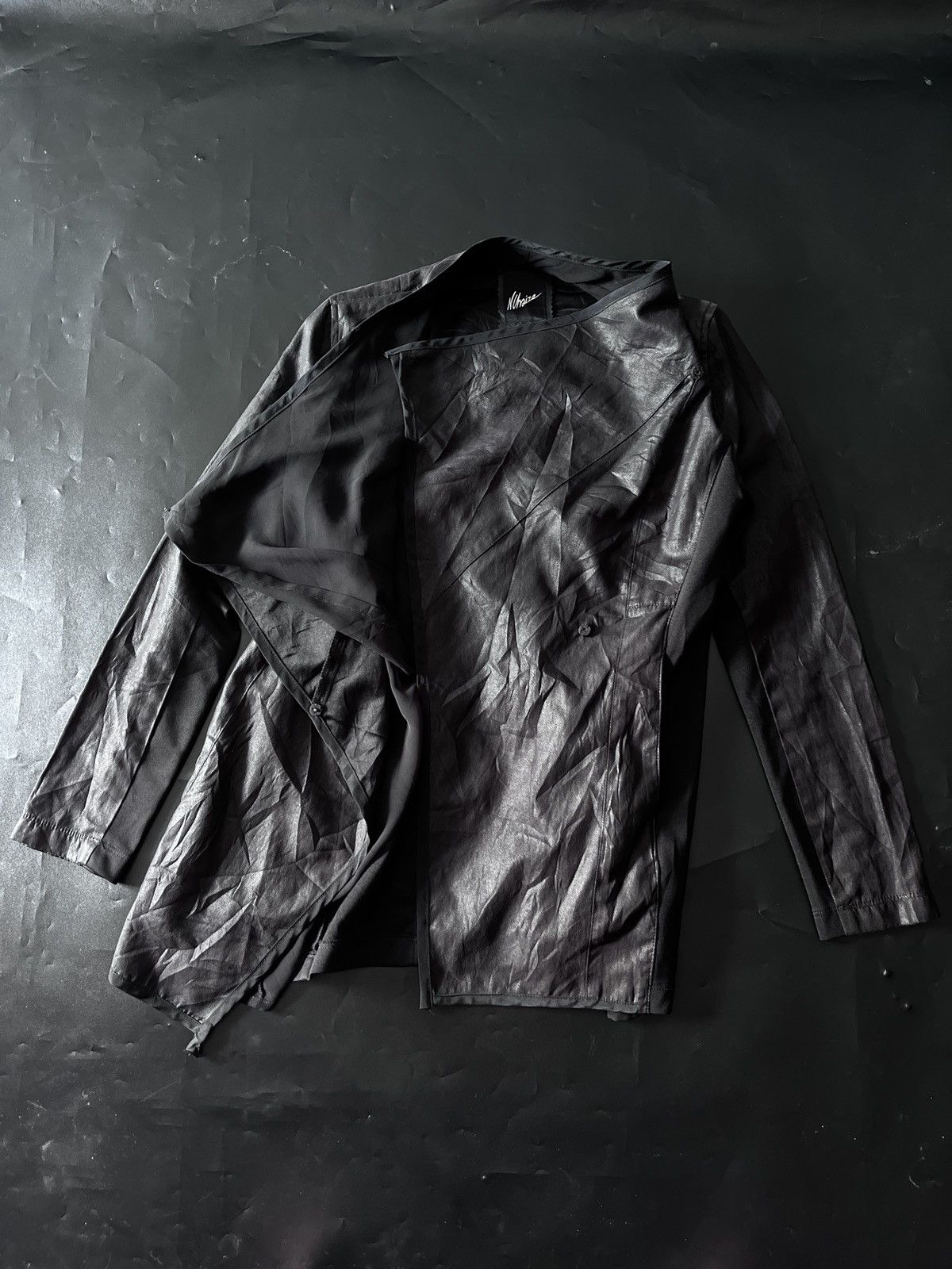 Japanese Brand Japanese Nihaize Asymmetric jacket lgb style Size US S / EU 44-46 / 1 - 2 Thumbnail