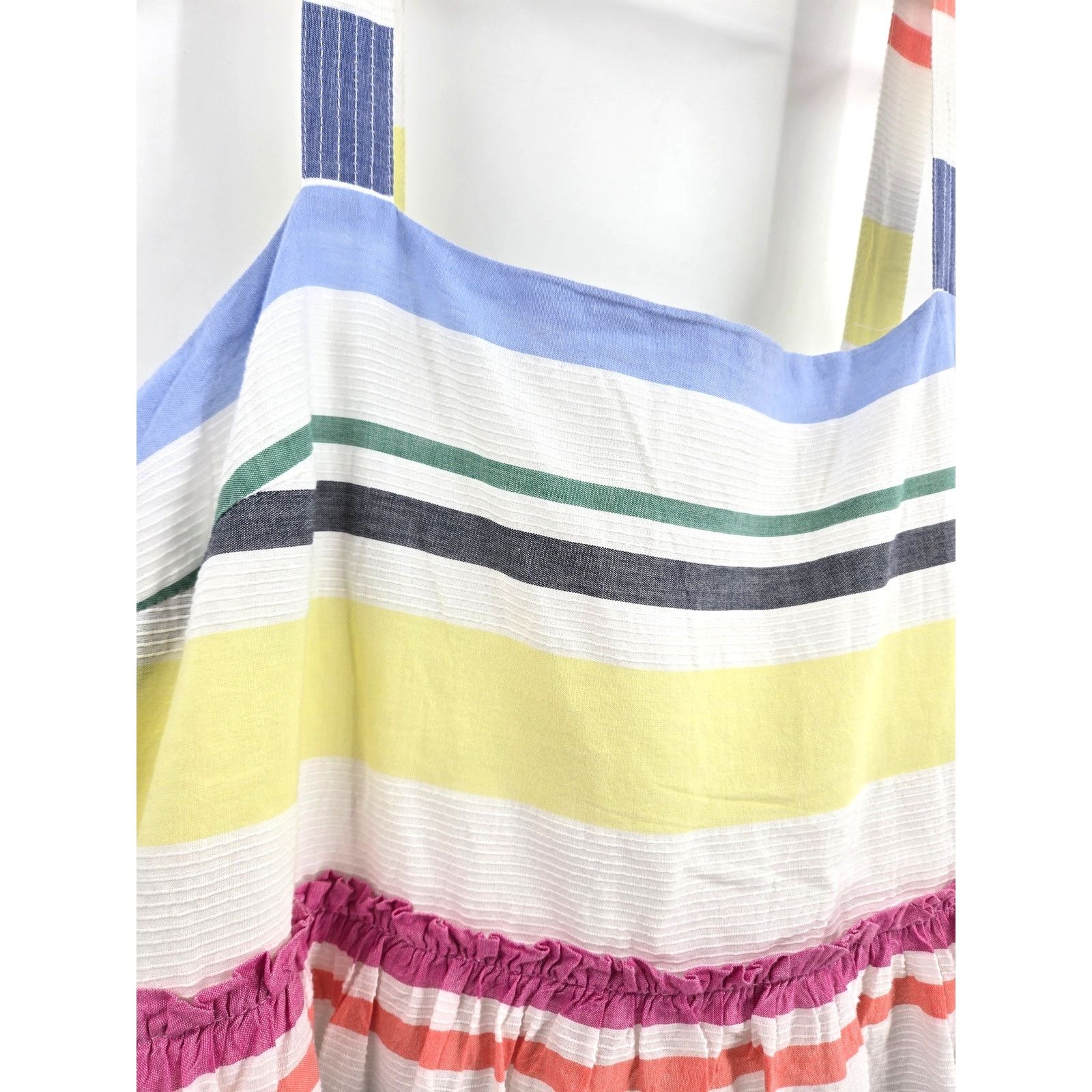 Gap NWT Gap Womens Dress Medium Empire Waist Maxi Multi Stripe Size M / US 6-8 / IT 42-44 - 14 Thumbnail