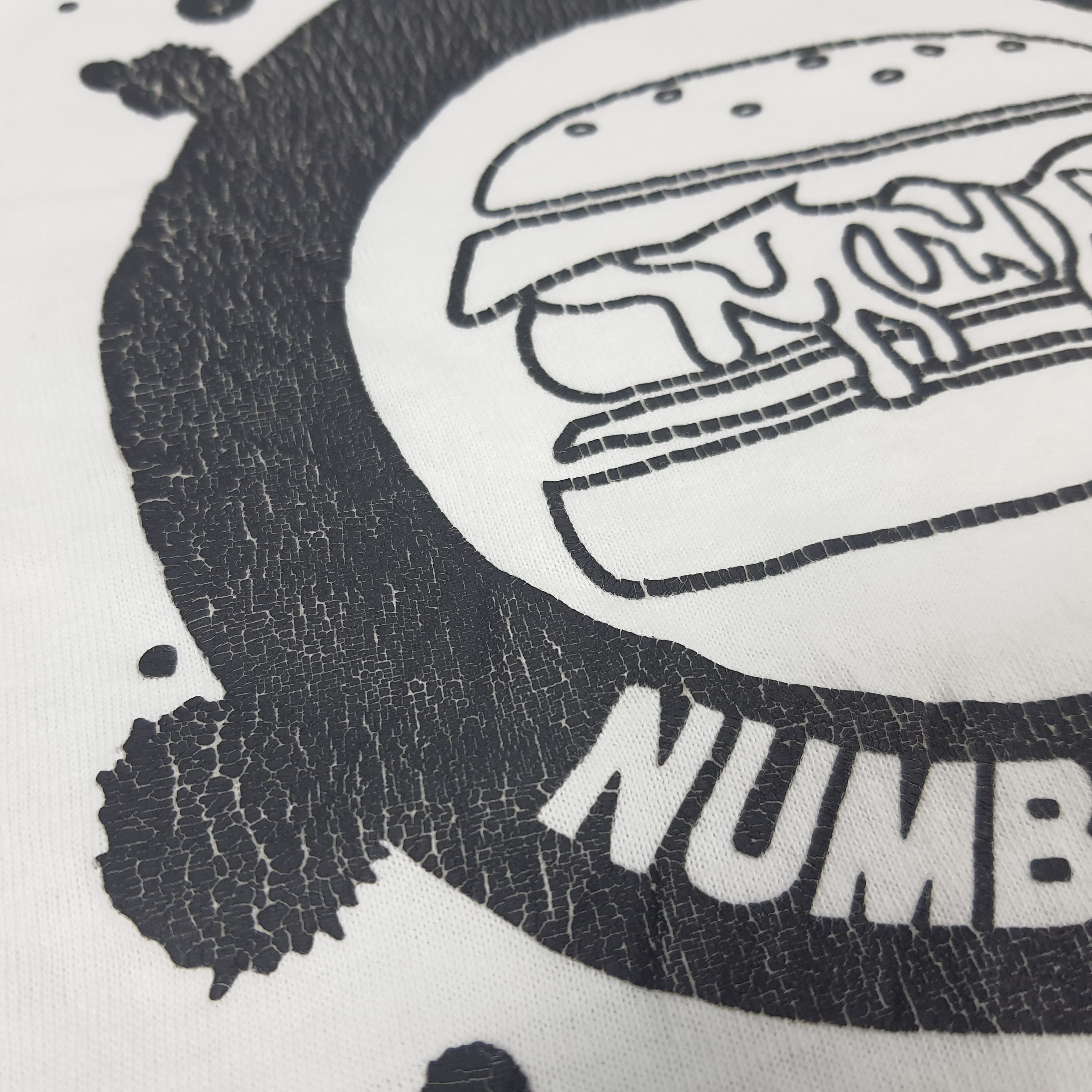Number (N)ine × Vintage Vintage Number Nine Denim Burger Japanese Brand T-shirt Size US L / EU 52-54 / 3 - 10 Thumbnail