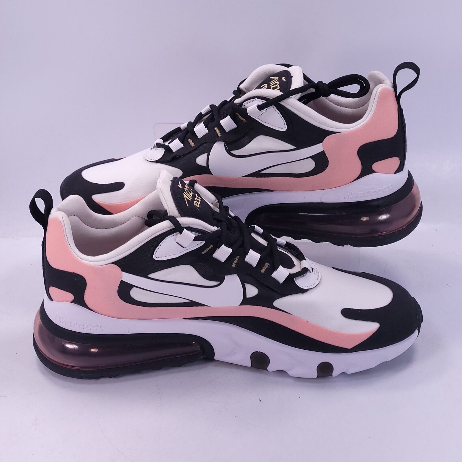 Nike Nike Air Max 270 React Shoe Womens Size 10 AT6174-005 White Size US 10 / IT 40 - 5 Thumbnail