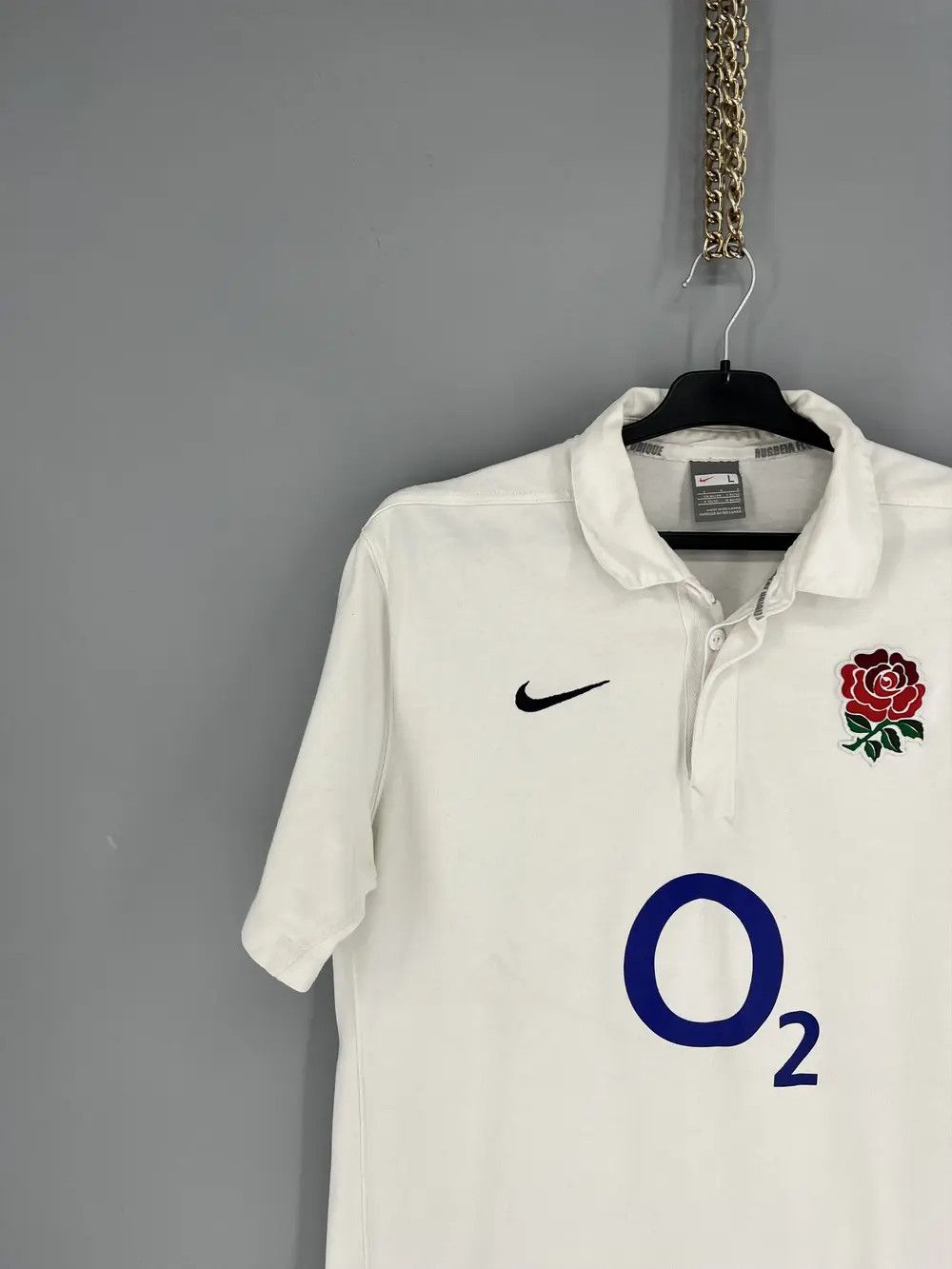 Nike England Rugby Union 2009 2010 Nike Home Classic Jersey Size US M / EU 48-50 / 2 - 4 Thumbnail