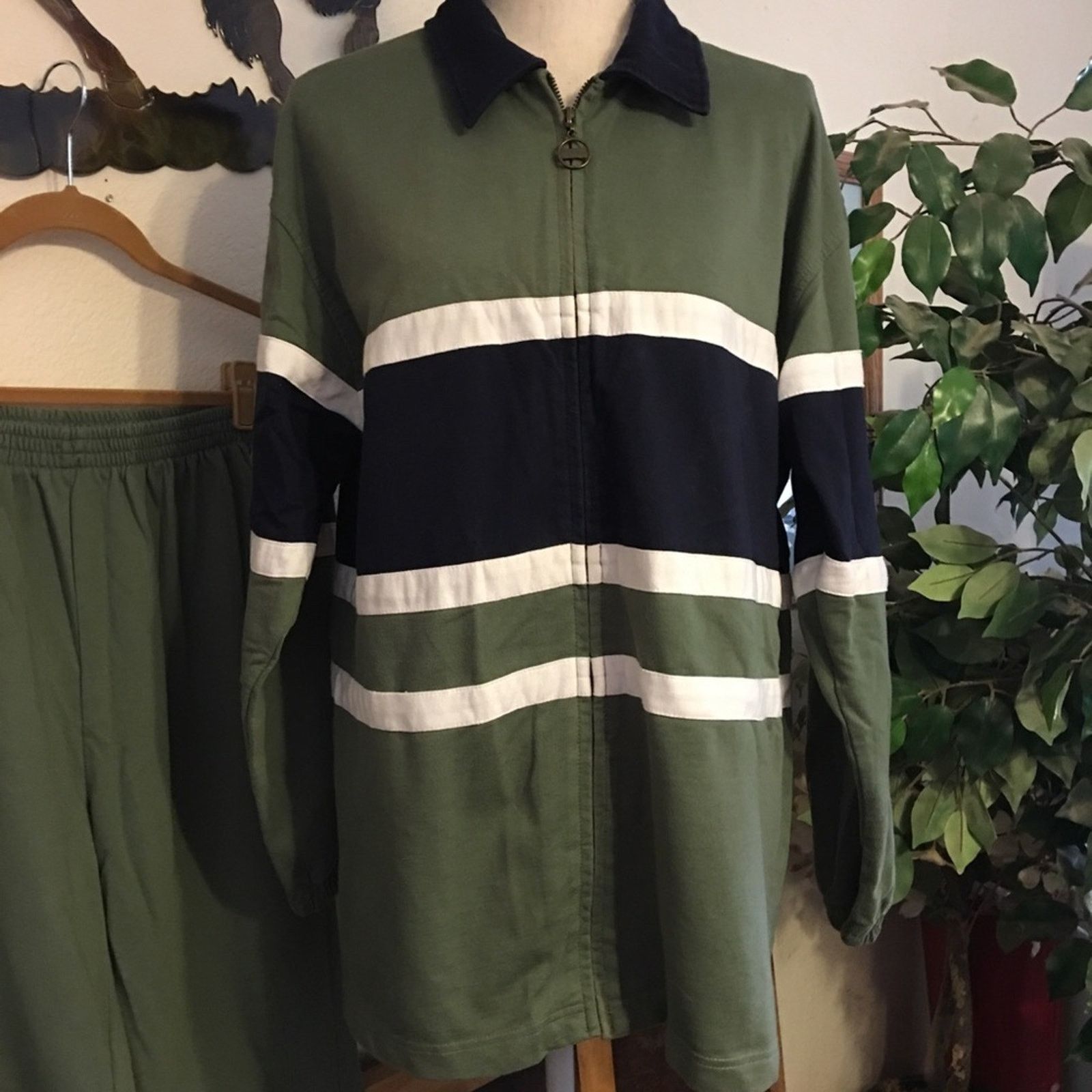Vintage Paul Harris Design sport set navy/green M/L Size US M / EU 48-50 / 2 - 2 Thumbnail