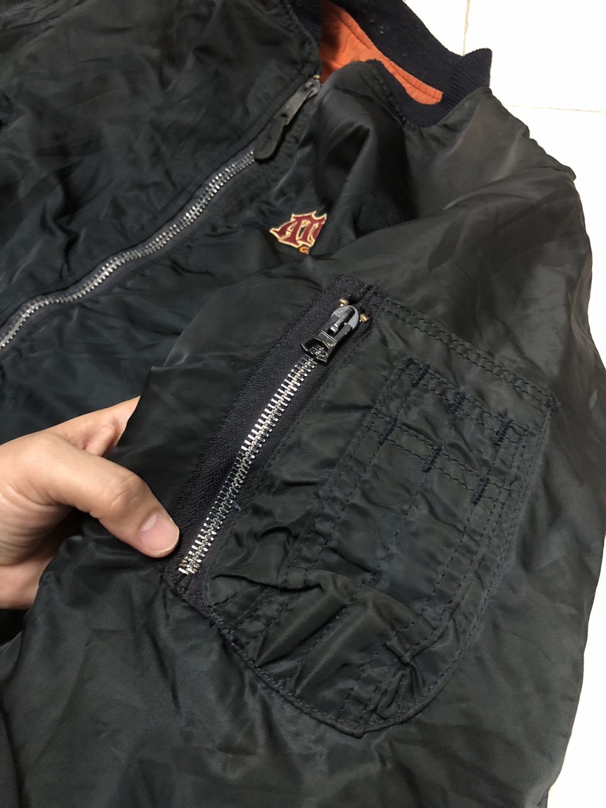 Atomic Vtg jacket bomber atomic garage alpha industries Size US XL / EU 56 / 4 - 3 Thumbnail
