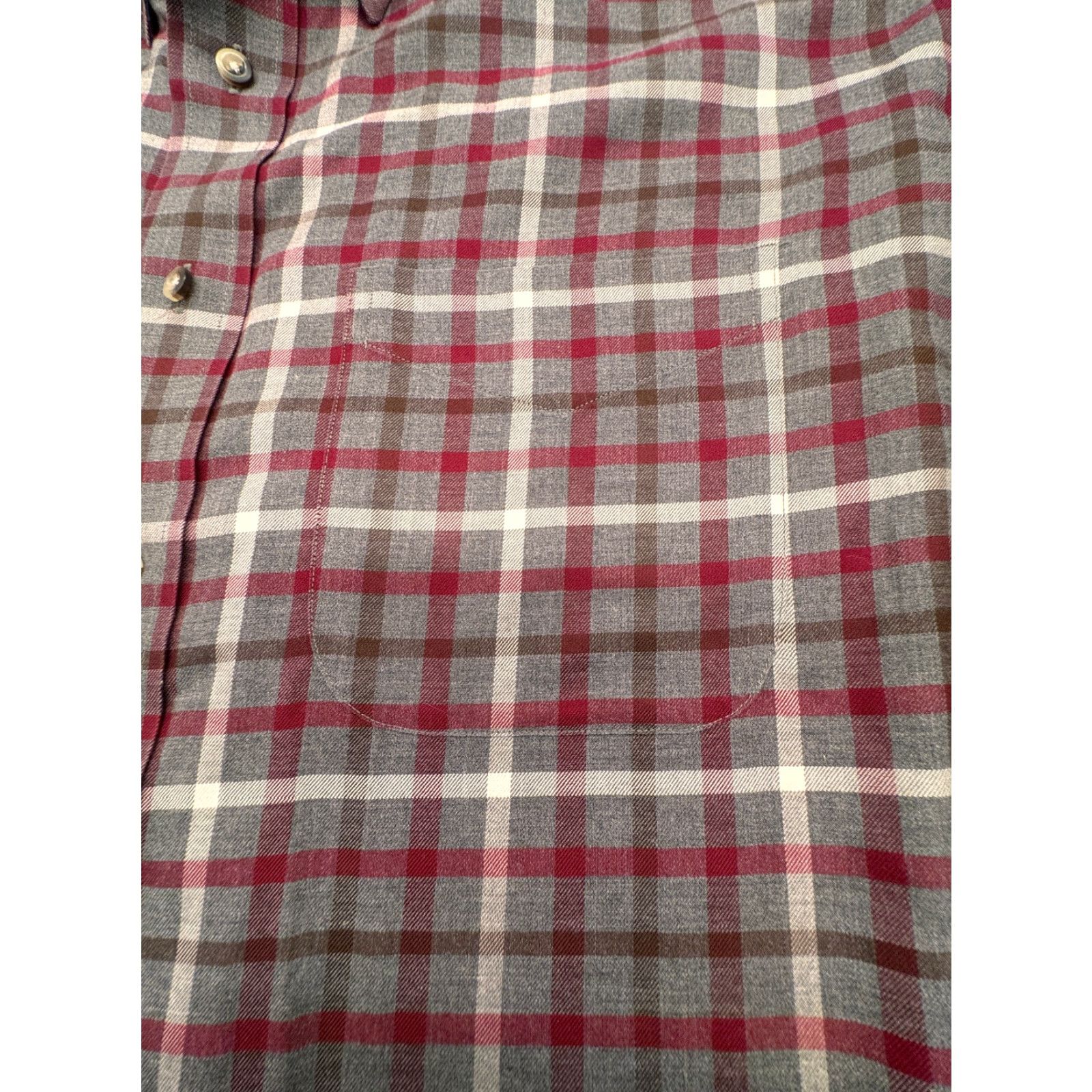 Jos. A. Bank Jos. A. Banks Long Sleeve Button-Up Mens XL Check Shirt 100% Cotton Multicolor Knit Traveler Size US XL / EU 56 / 4 - 6 Thumbnail