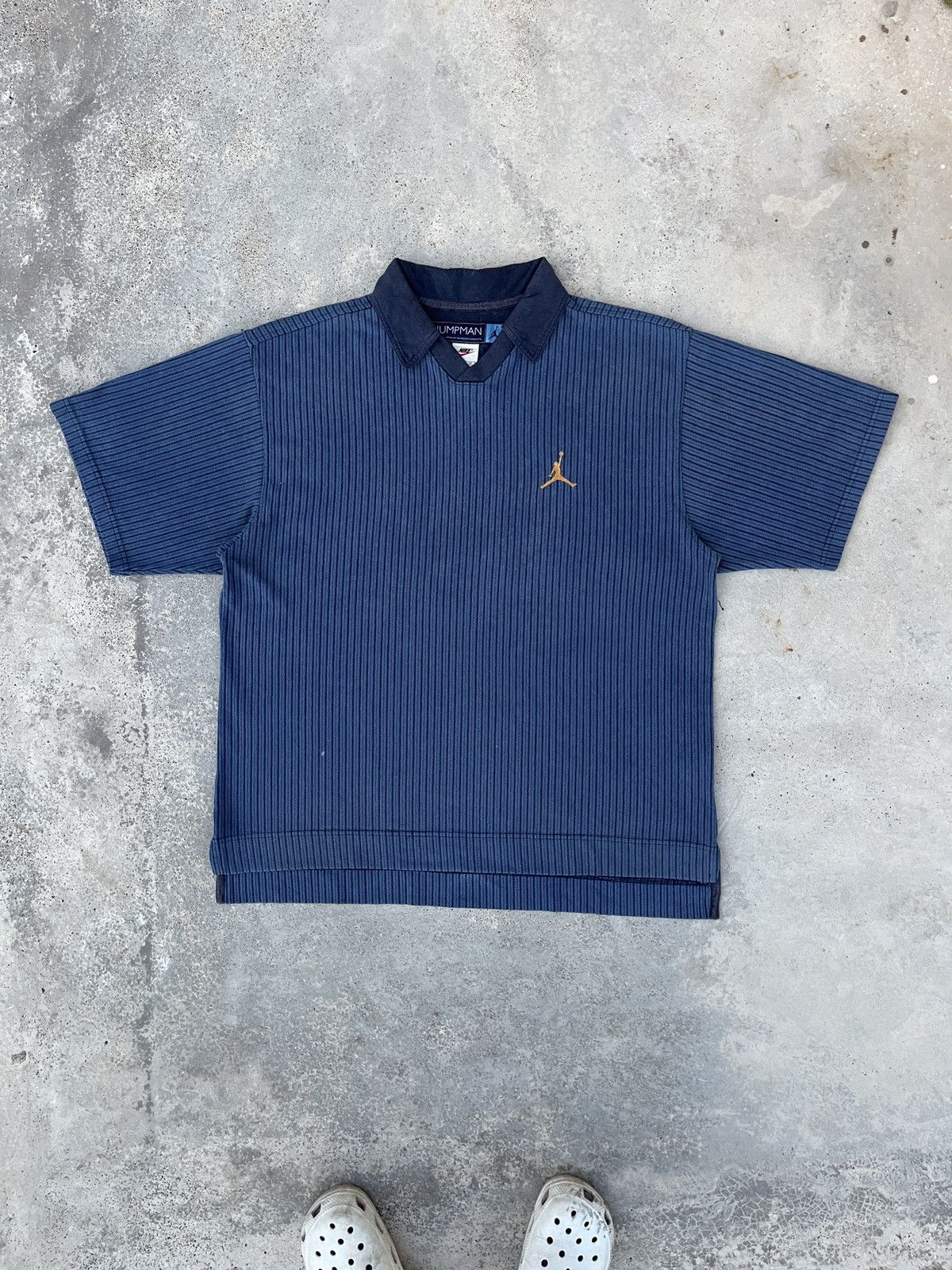 Nike Jumpman Jordan Polo T-shirt Vintage 90s