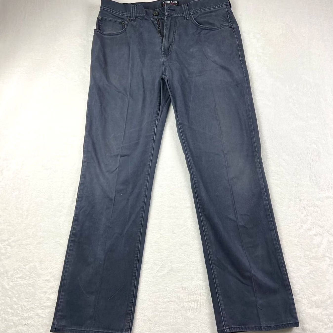 Vintage Kirkland Signature Jeans Pants 36x32 Regular Fit Mid Rise Denim Blue Men Size US 36 / EU 52 - 2 Thumbnail