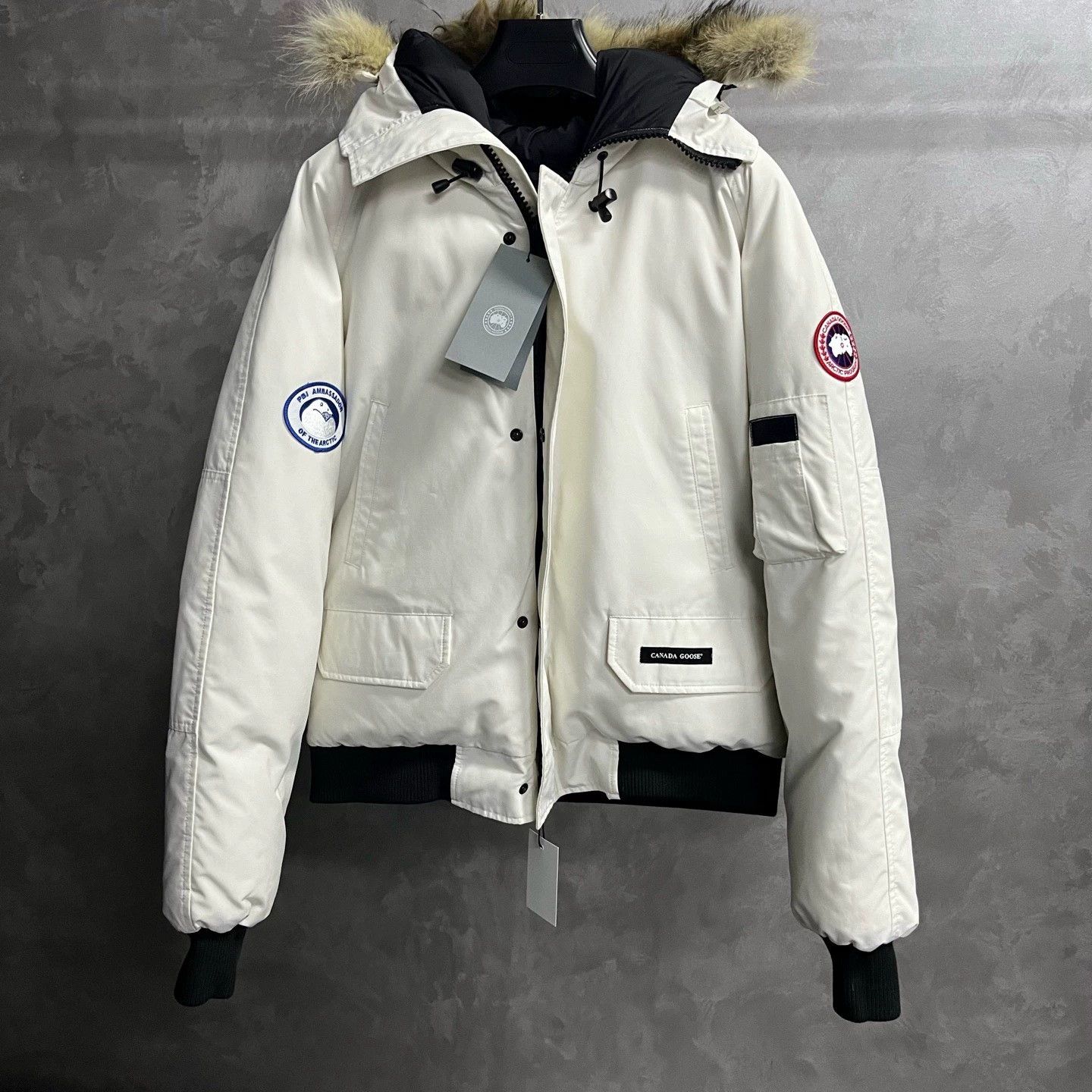 Canada Goose canada goose white pilot jacket with tags Size US XL / EU 56 / 4 - 1 Thumbnail