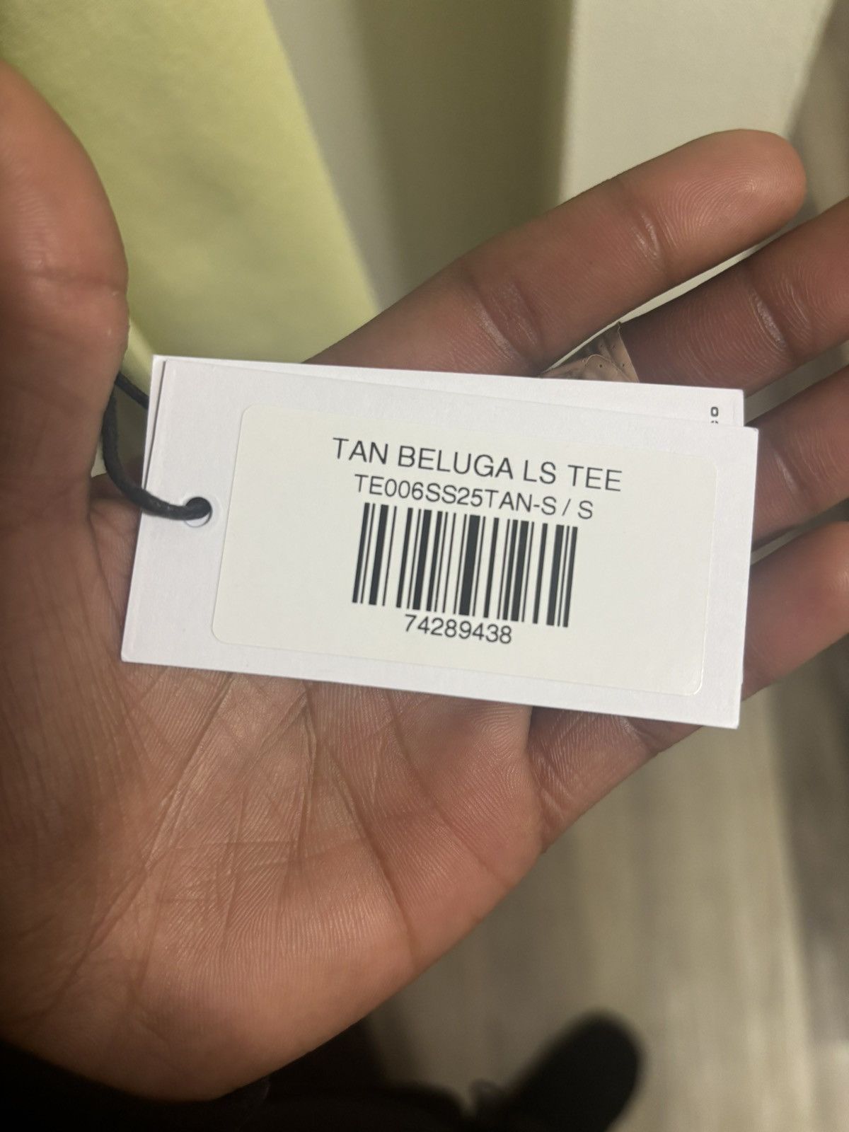 Sp5der Sp5der Beluga Long Sleeve ‘Tan’ Size US S / EU 44-46 / 1 - 6 Thumbnail
