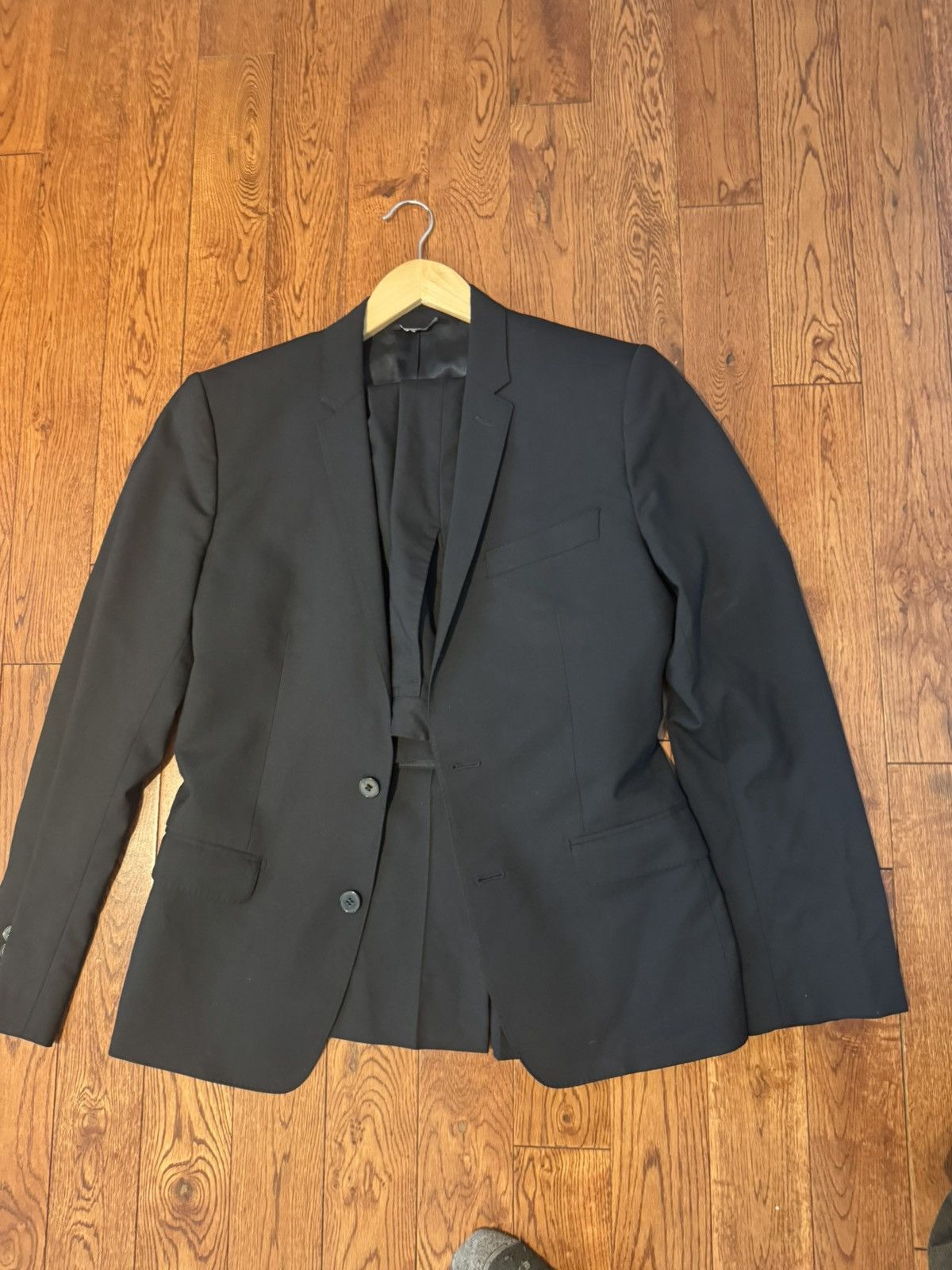 Dolce & Gabbana Dolce & Gabbana - Black Suit Jacket & Pants Size 36S - 1 Thumbnail