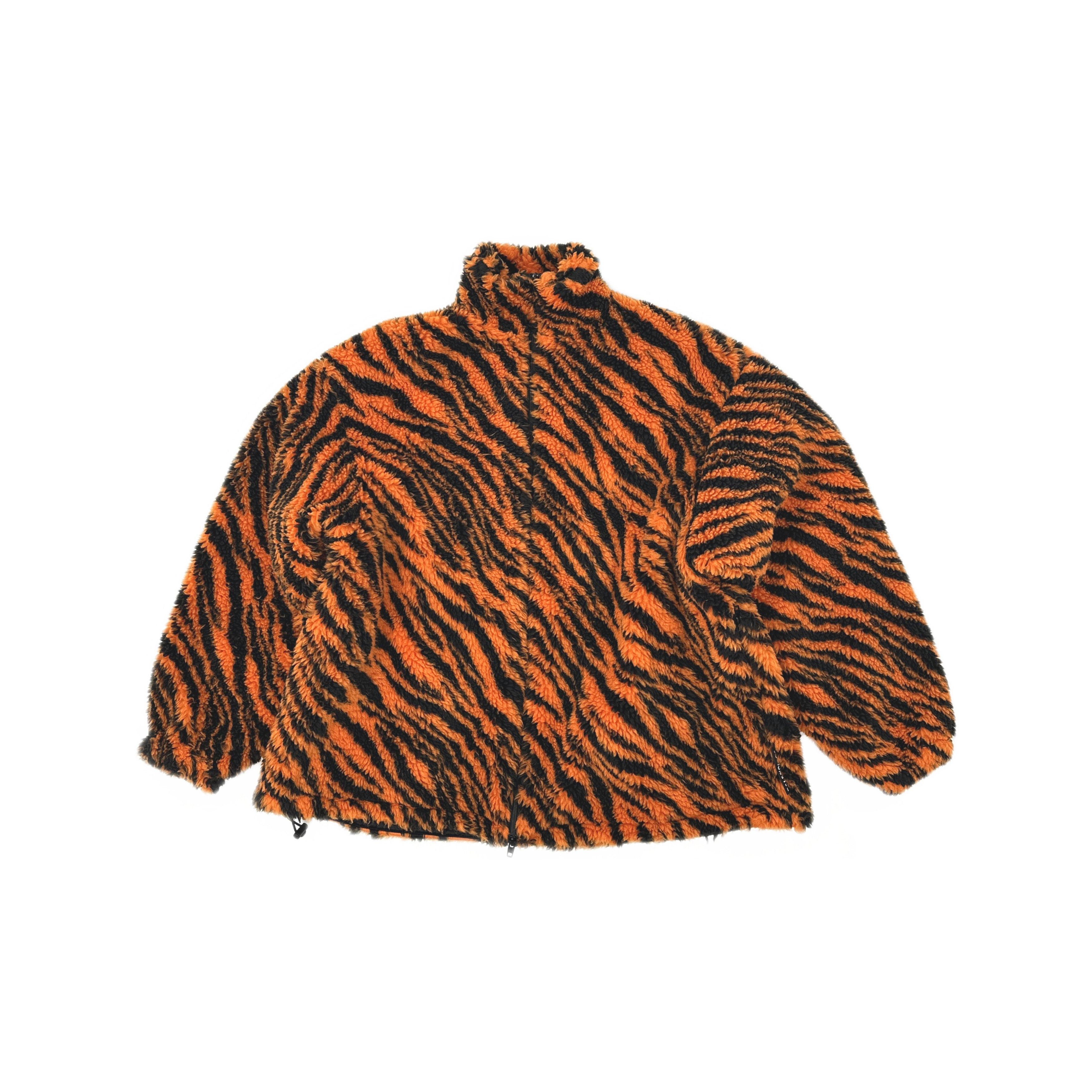 Balenciaga Balenciaga Tiger Stripe Fleece Zip-Up Jacket Size S Size US S / EU 44-46 / 1 - 1 Thumbnail