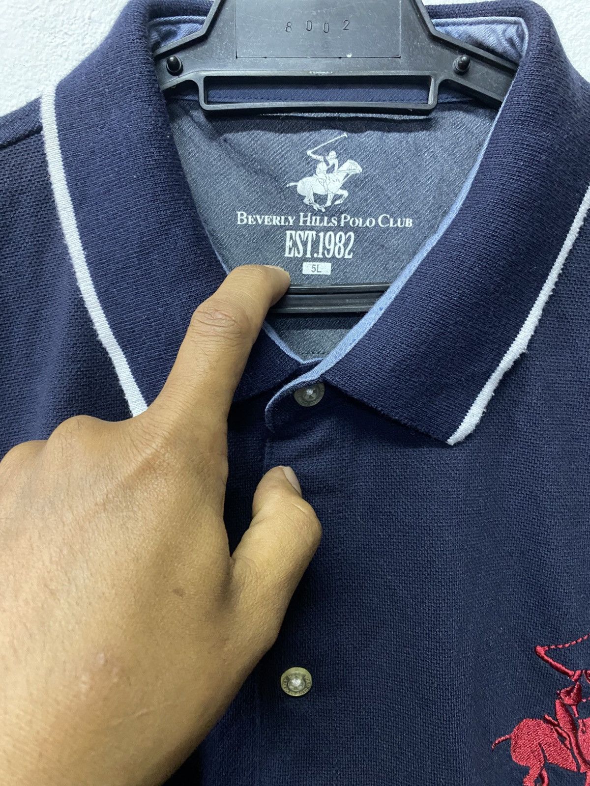Beverly Hills Polo Club × Polo Ralph Lauren × U.S. Polo Assn. Beverly Hills Polo Club Signature EST.1982 🔥 Size US L / EU 52-54 / 3 - 5 Thumbnail