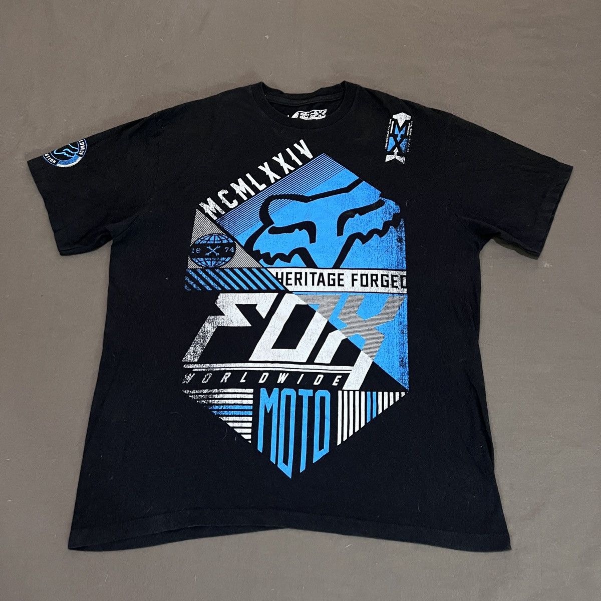 Sports Specialties Motocross Fox Racing Heritage Forged Promo Tee Size US L / EU 52-54 / 3 - 3 Thumbnail
