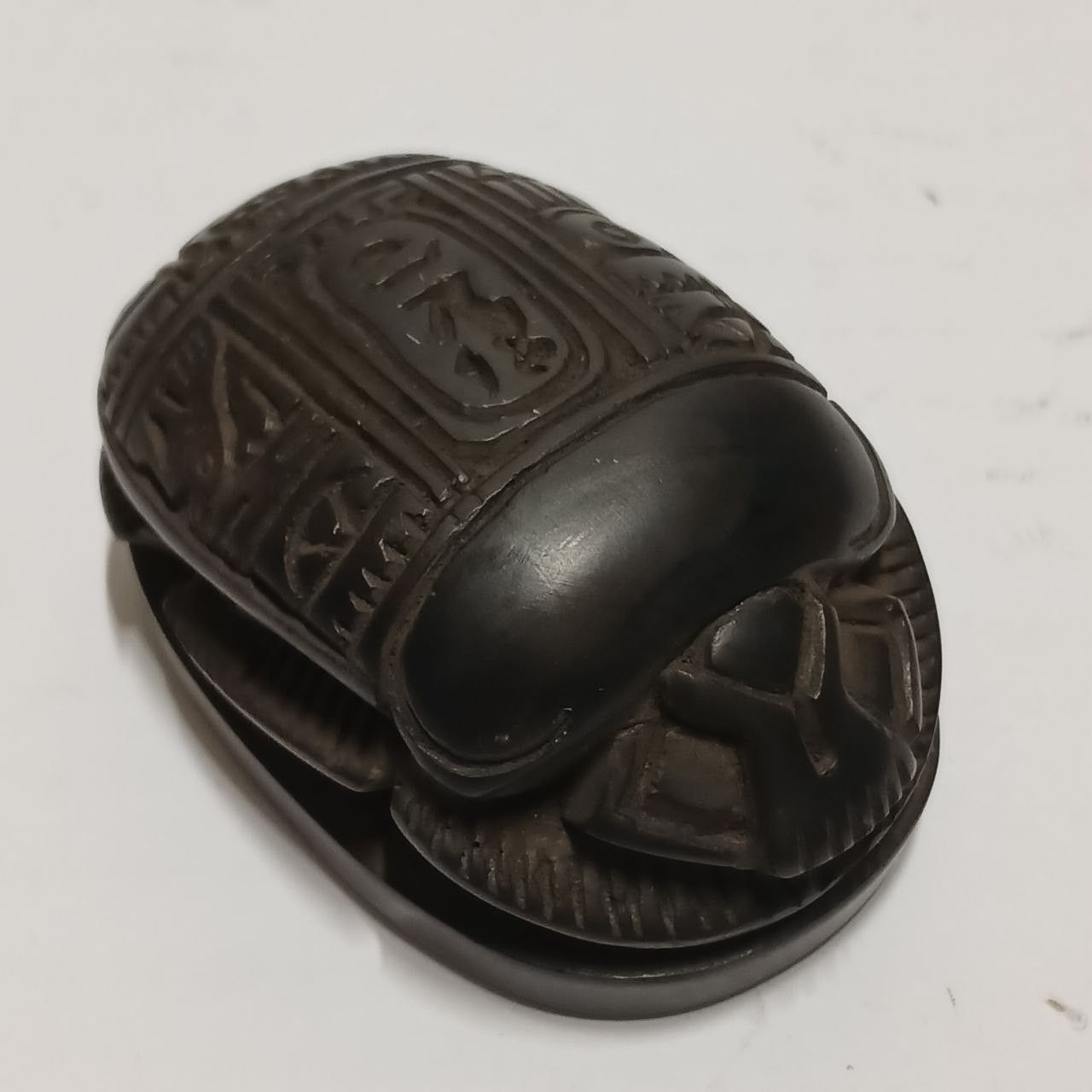 Other Antique style Egypt scarab carved distinctive hieroglyph Size ONE SIZE - 2 Thumbnail