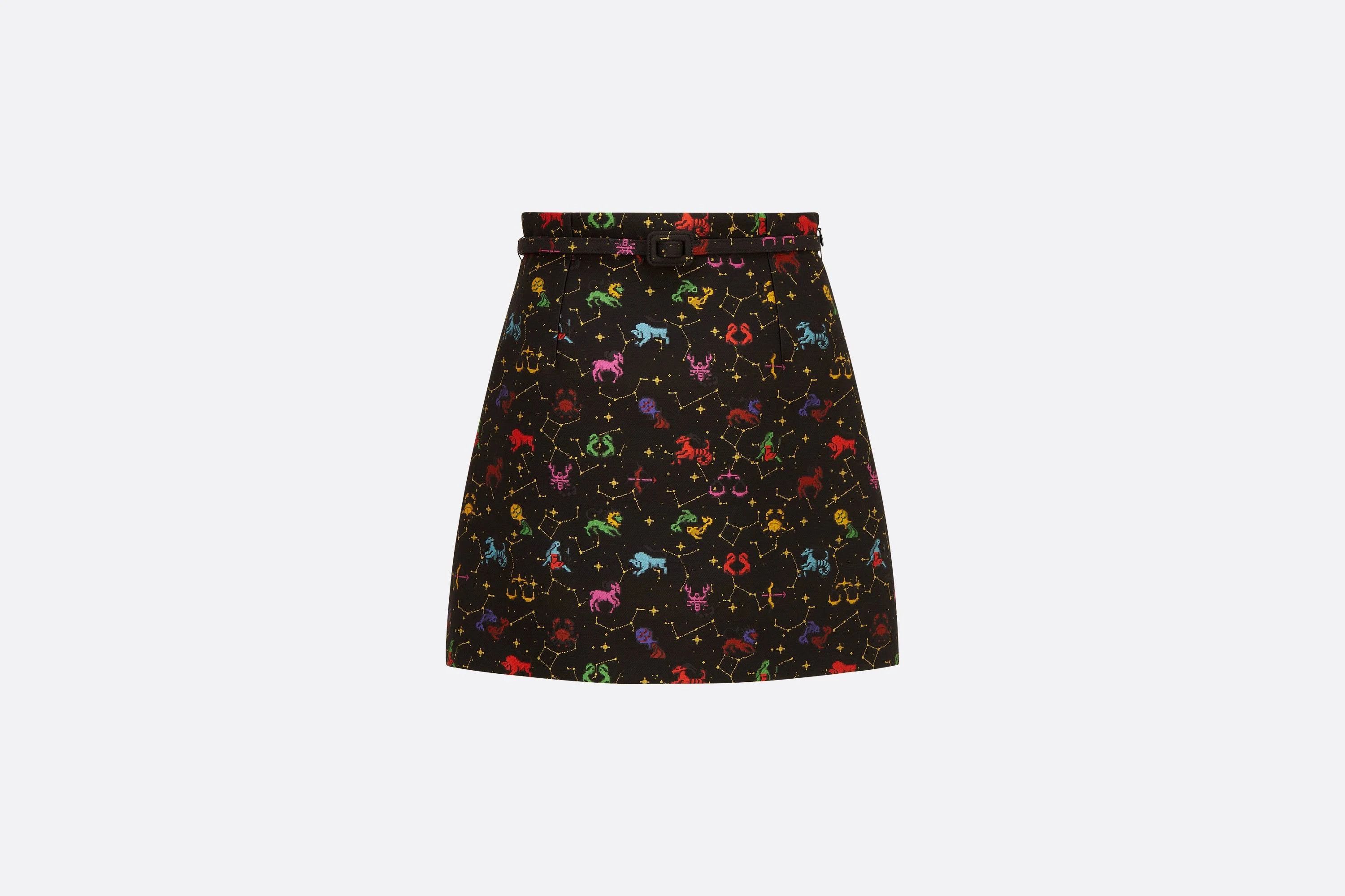 image of Dior O1W1Db10124 Skirts In Black, Women's (Size 28)