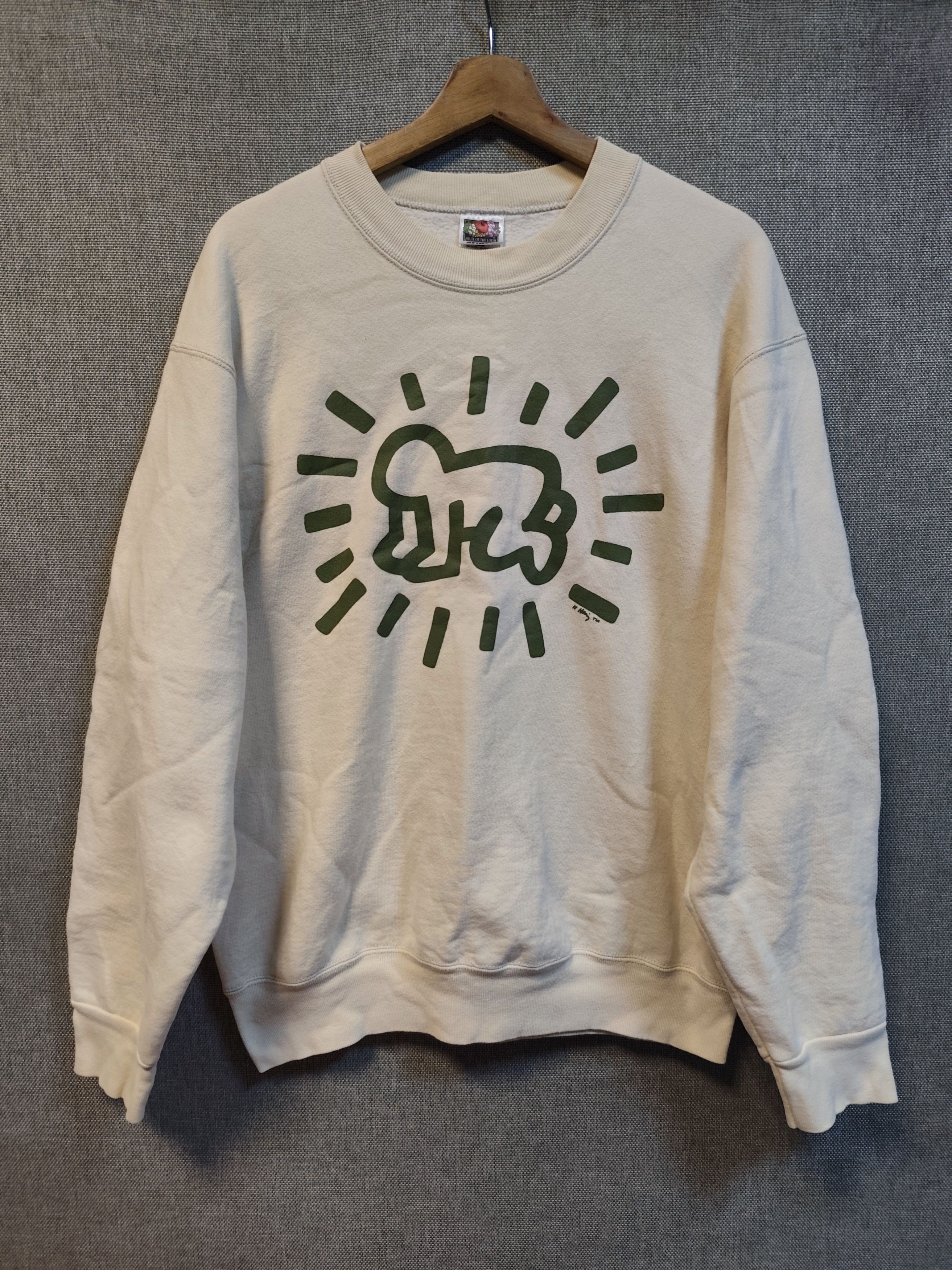 Keith Haring Vintage 90s Sweatshirt Keith Haring Size US M / EU 48-50 / 2 - 1 Thumbnail
