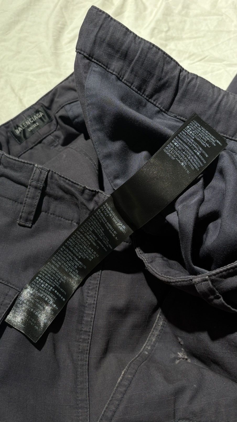 Balenciaga Balenciaga Large Cargo Pants in Grey Size US 32 / EU 48 - 11 Thumbnail