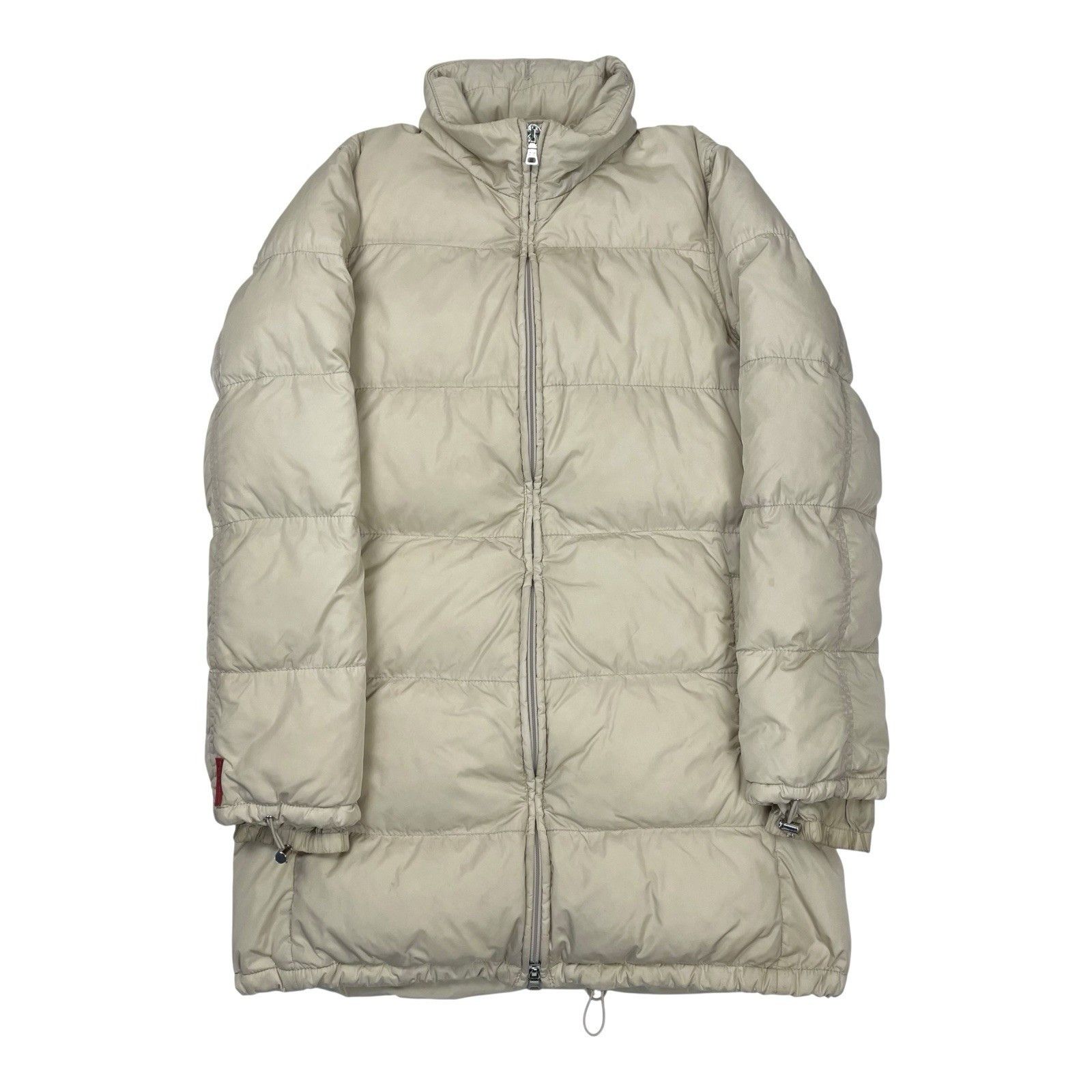 Prada Vintage Prada Sport Down Puffer Jacket Beige 44 UK10 Size M / US 6-8 / IT 42-44 - 1 Thumbnail