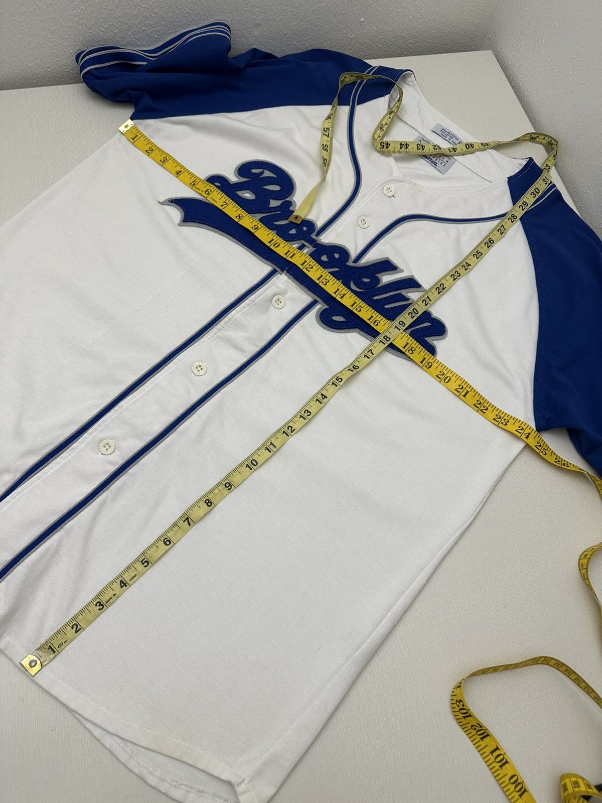 Starter Vintage 90s Brooklyn Dodgers Tailsweep Starter Jersey XL Size US XL / EU 56 / 4 - 6 Thumbnail