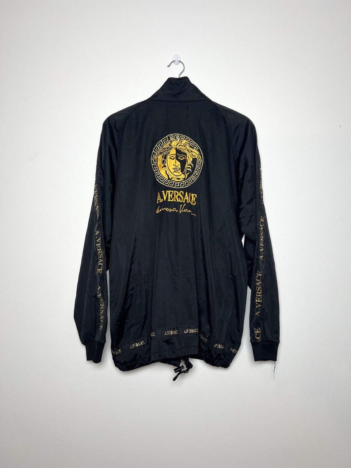 Versace Vintage Versace (A.Versace) track jacket Size US L / EU 52-54 / 3 - 2 Thumbnail