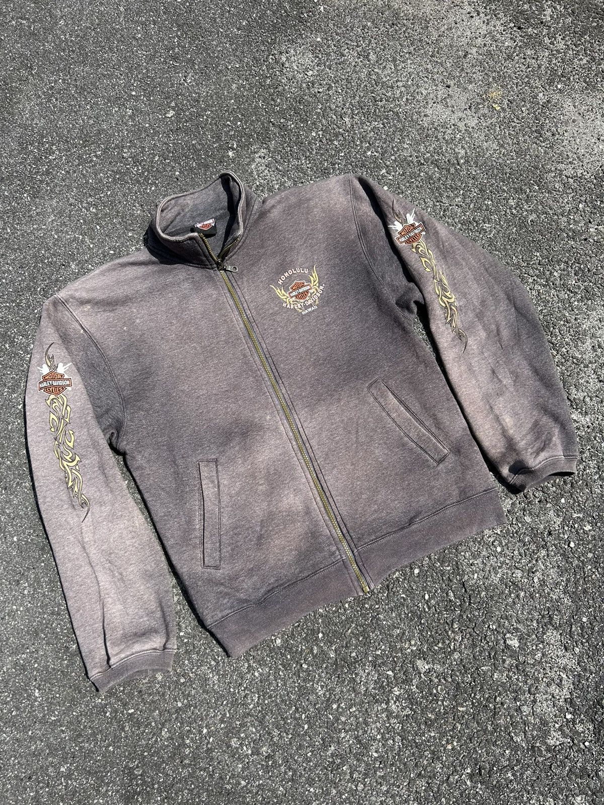 Harley Davidson 💥HARLEY DAVIDSON HONOLULU HAWAII SWETER Size US M / EU 48-50 / 2 - 3 Thumbnail