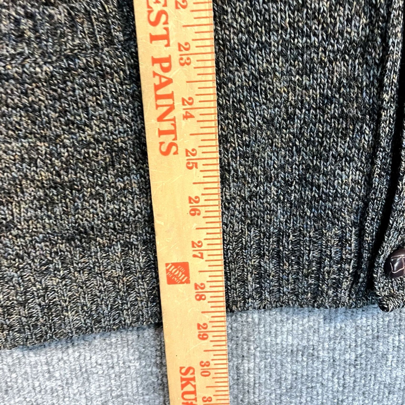 Pendleton Pendleton Charcoal Grey Marl Shetland Wool Cardigan Sweater Mens L Button Front Size US L / EU 52-54 / 3 - 5 Thumbnail