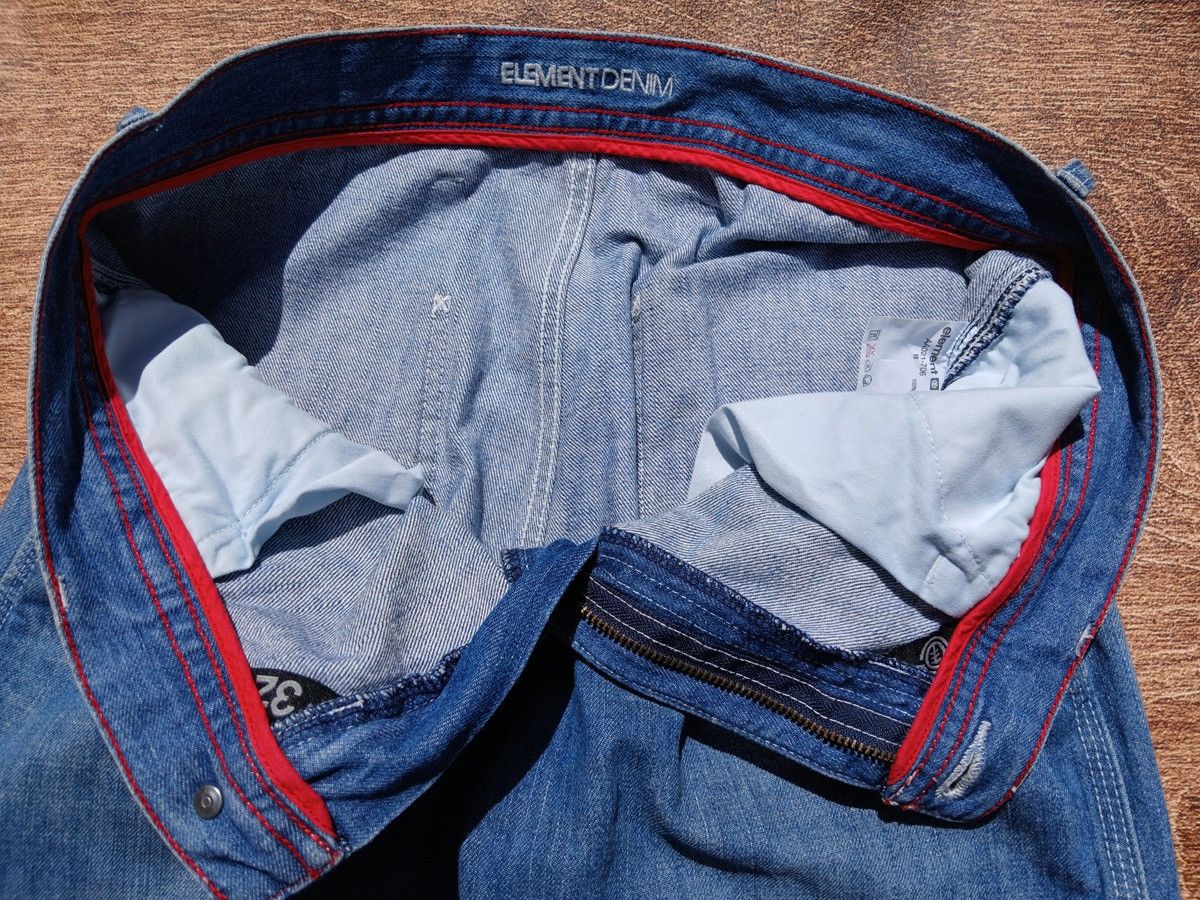 Element × JNCO ❌SOLD❌ Y2K ELEMENT Skateboards Carpenter Denim Baggy Jeans Size US 32 / EU 48 - 5 Thumbnail