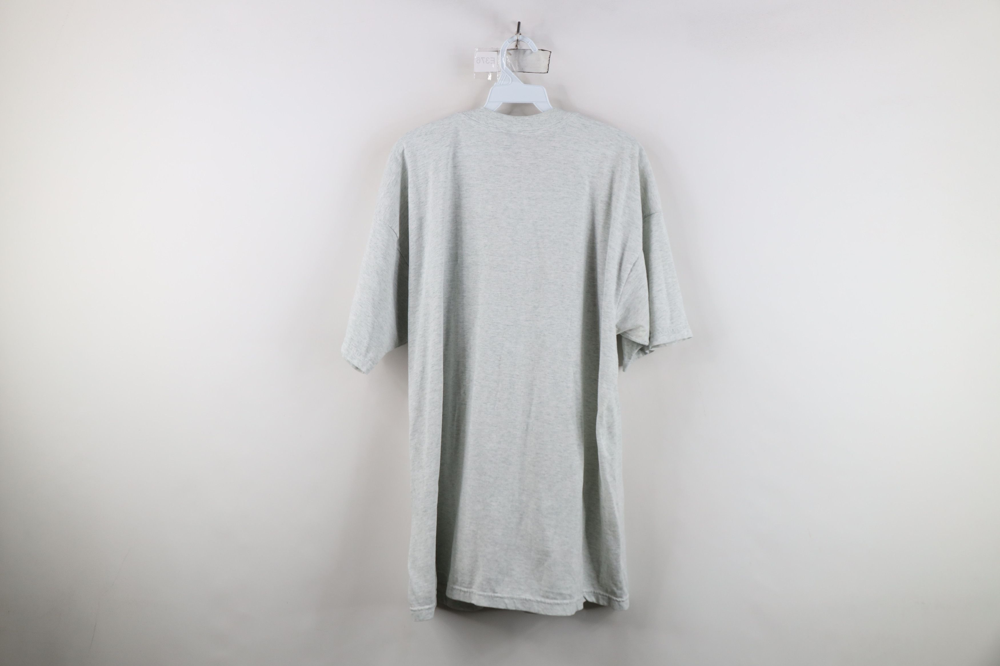 Vintage Vintage 90s Streetwear Smoky Mountains Wolf T-Shirt Gray Size US XXL / EU 58 / 5 - 11 Thumbnail
