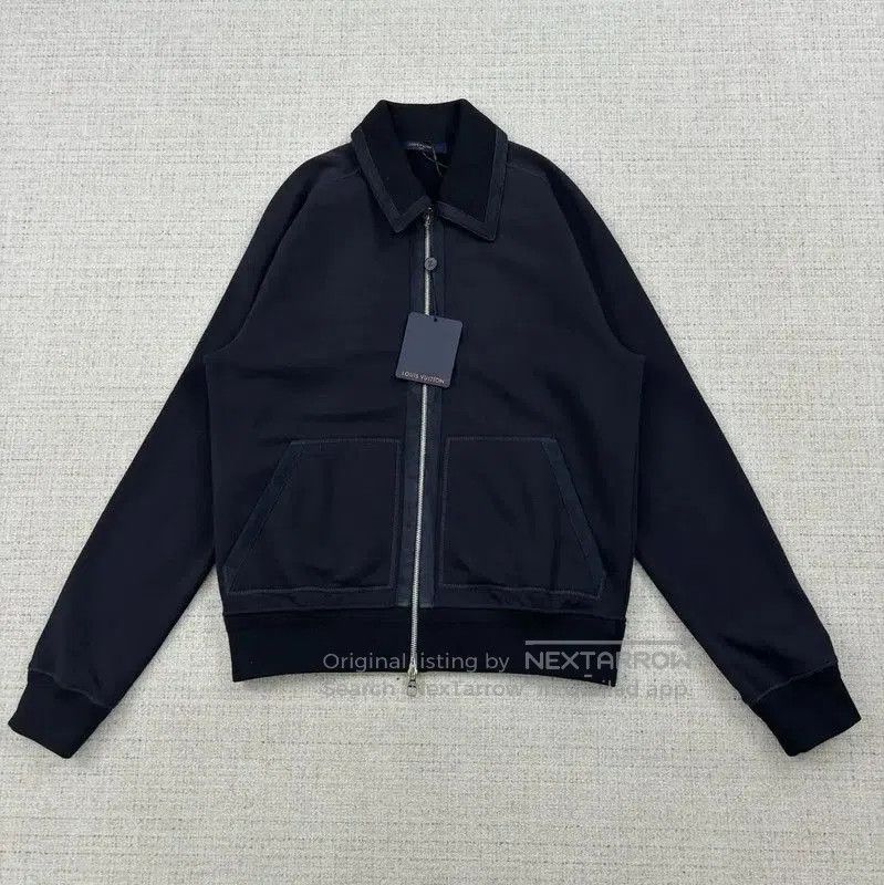 Louis Vuitton Louis Vuitton Navy Cotton Men's Jacket . Size US M / EU 48-50 / 2 - 1 Thumbnail