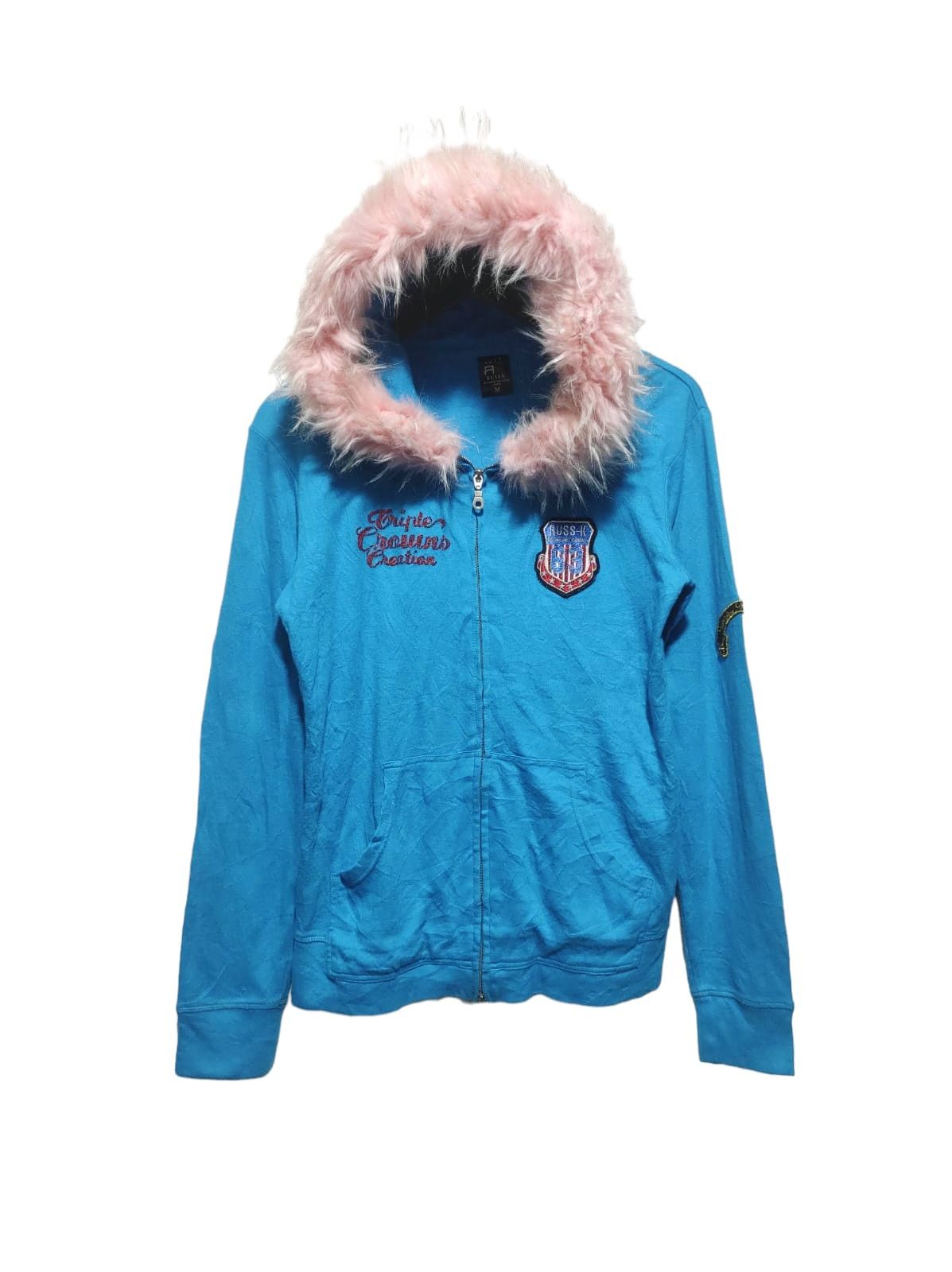 Russ-K Zip Fur Hoodie IfSixWasNine LGB style