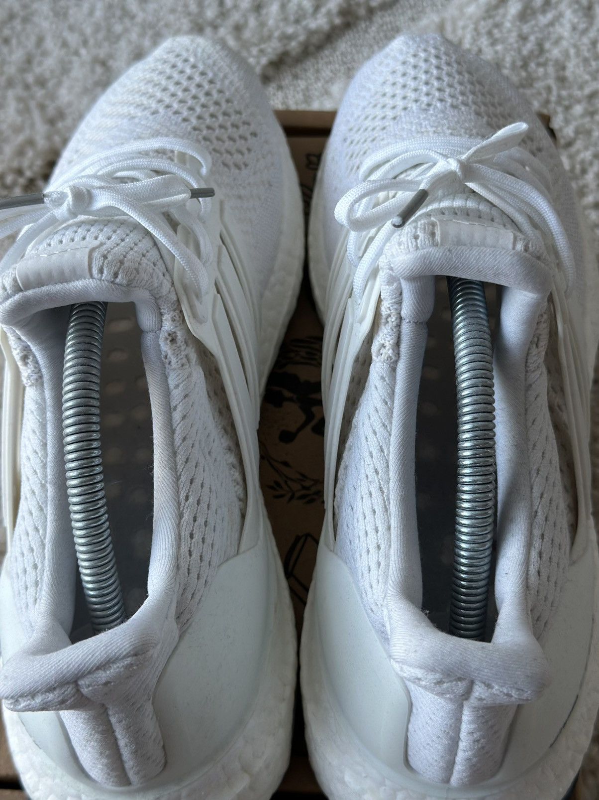 Adidas Adidas UltraBoost 1.0 Triple White Size US 8.5 / EU 41-42 - 5 Thumbnail
