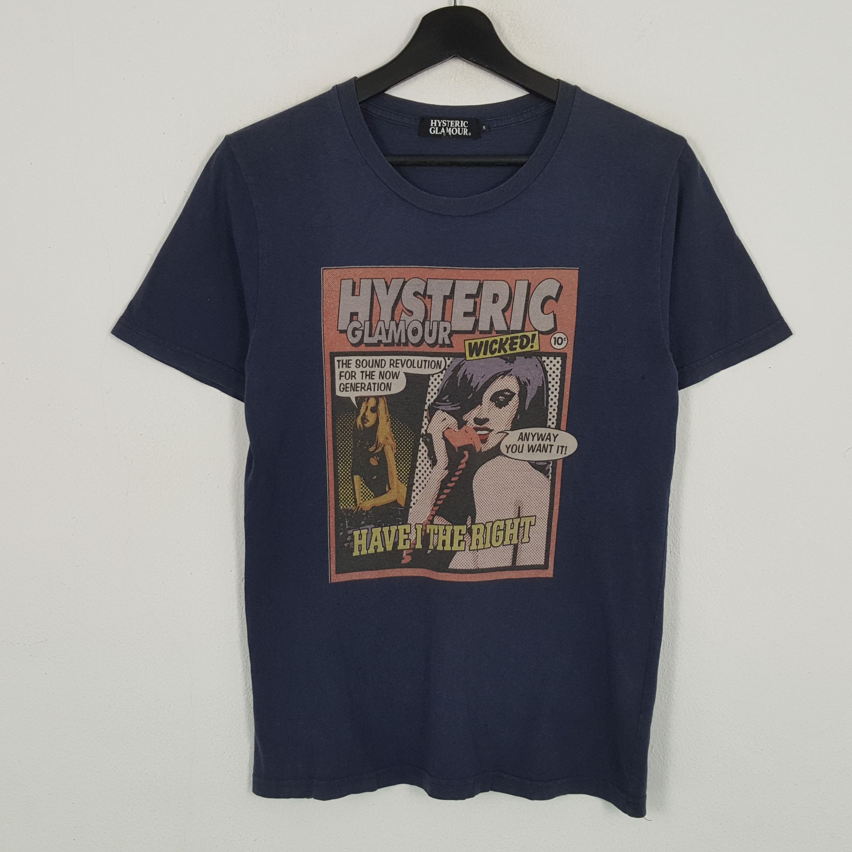 Hysteric Glamour HYSTERIC GLAMOUR Japanese Brand Streetwear Style Tshirt Size US S / EU 44-46 / 1 - 1 Thumbnail