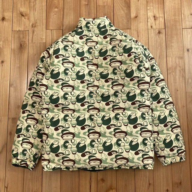 Bape 🔥Reversible🔥 BAPE Puffer Down Jacket Milo Camo a bathing ape Size US S / EU 44-46 / 1 - 3 Thumbnail