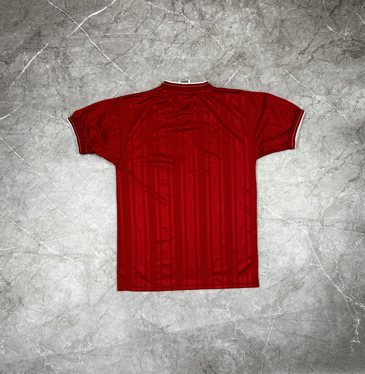 Vintage Score Draw Liverpool Jersey Camiseta Soccer 1985 1986 Home Size US S / EU 44-46 / 1 - 2 Thumbnail