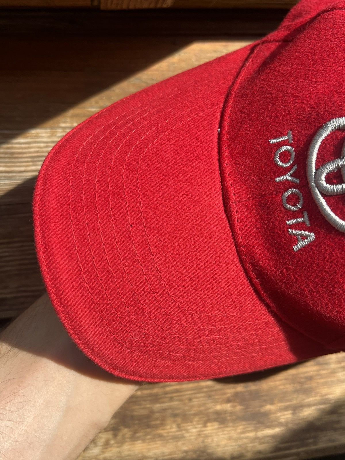Japanese Brand Vintage Y2K Toyota Embroidery Baseball Cap Size ONE SIZE - 4 Thumbnail