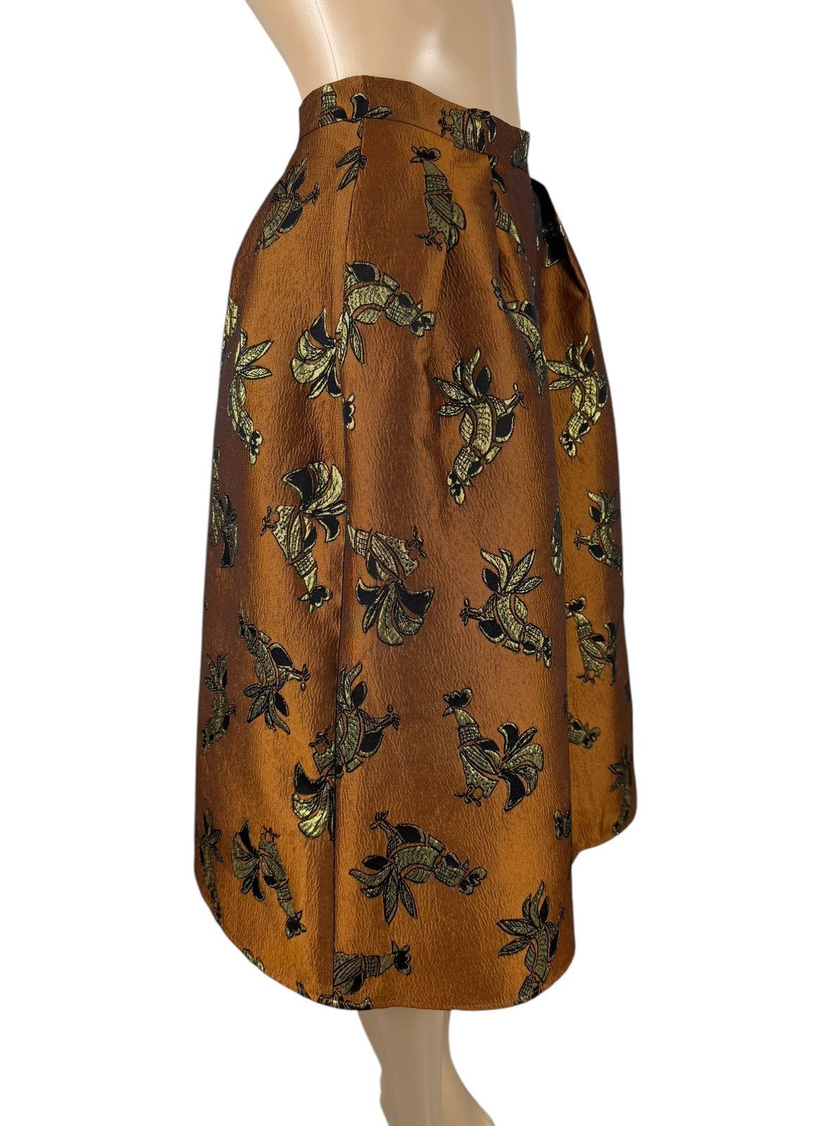 Pinko Pinko Triciclo Gonna Jacquard Lurex Skirt size IT38 Size 26" / US 2 / IT 38 - 4 Thumbnail