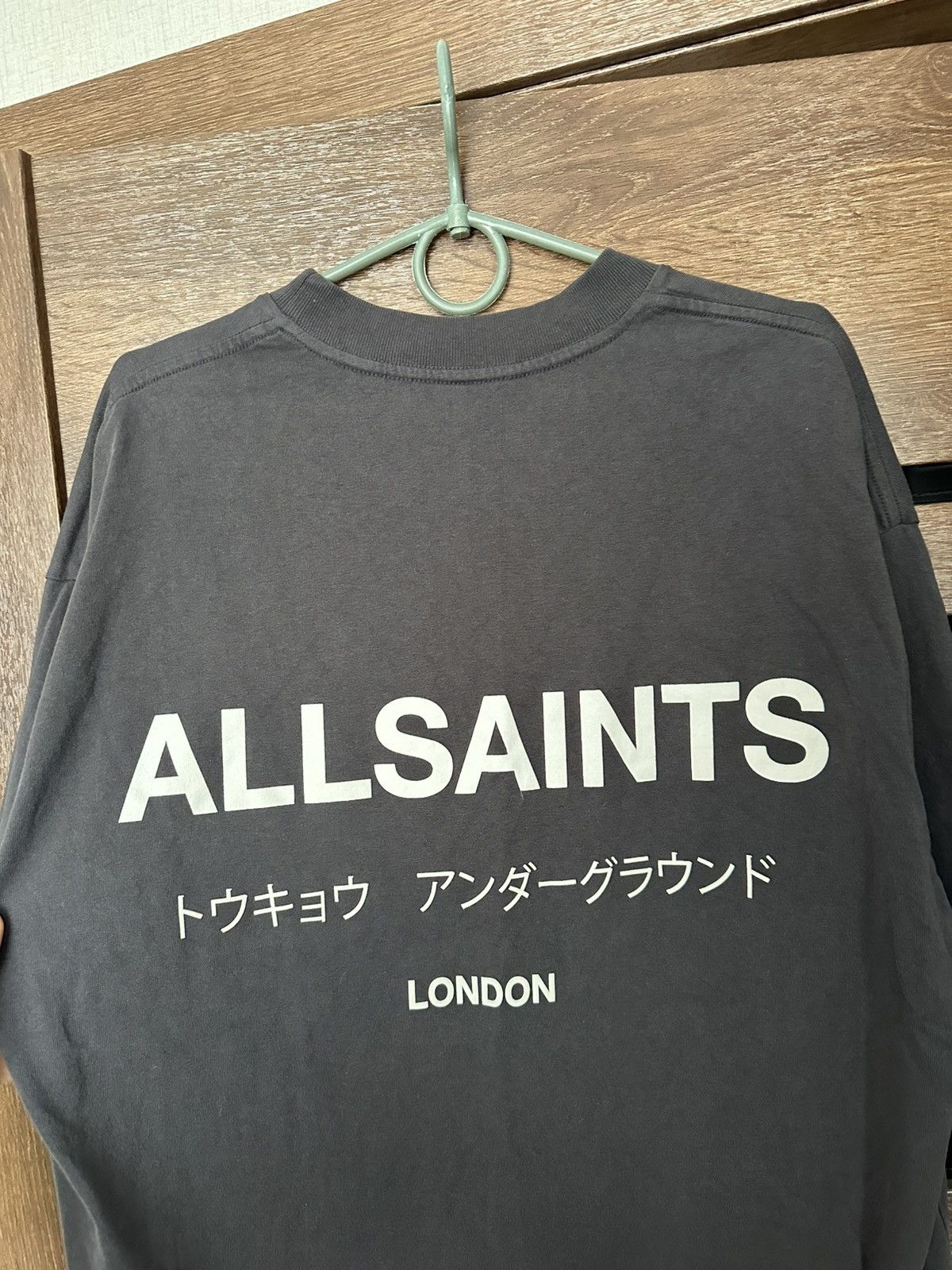 Allsaints Allsaints Underground Big Logo T-Shirt Size US L / EU 52-54 / 3 - 4 Thumbnail