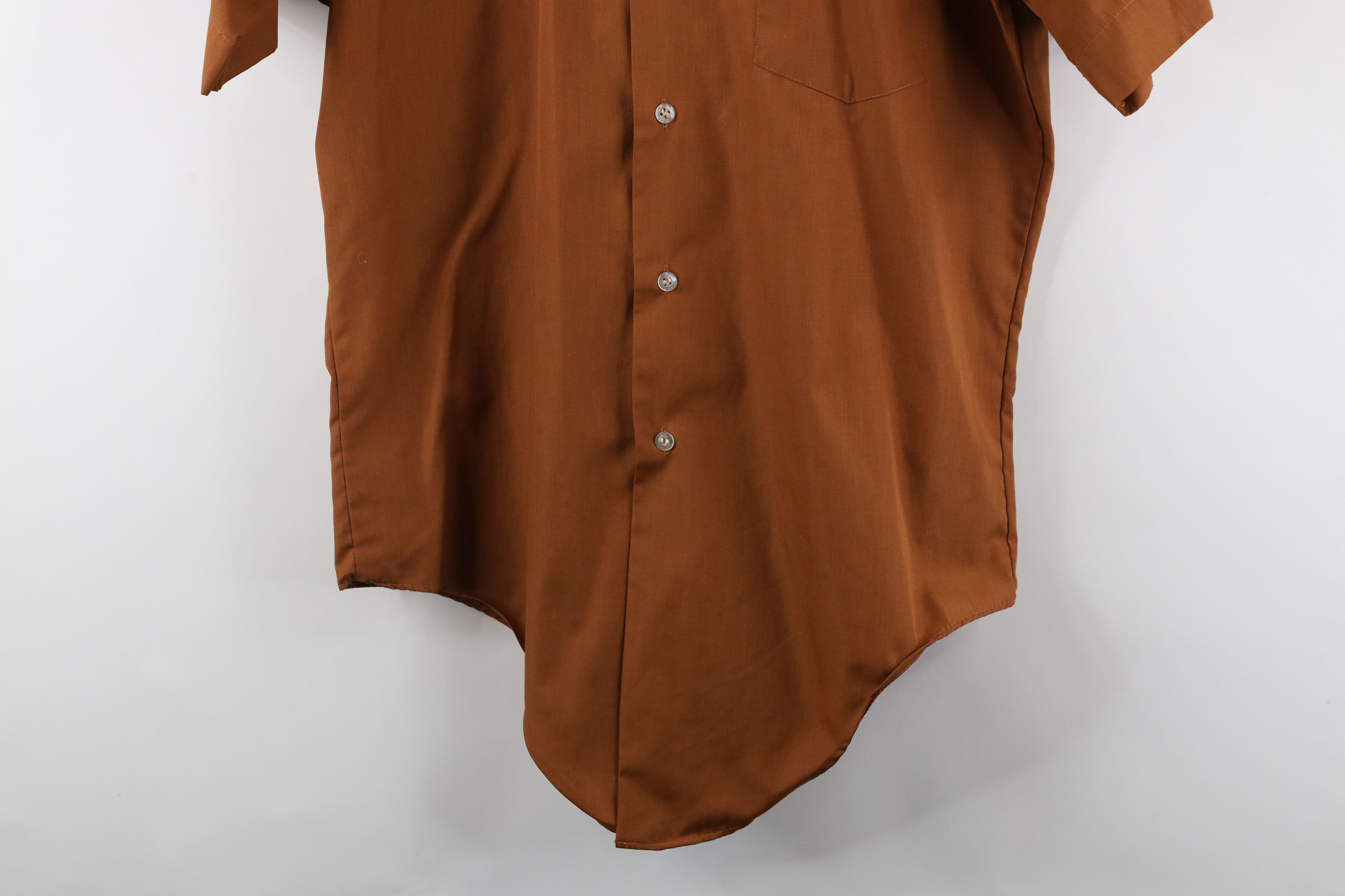 Vintage Vintage 70s Streetwear Short Sleeve Collared Button Shirt Size US M / EU 48-50 / 2 - 3 Thumbnail