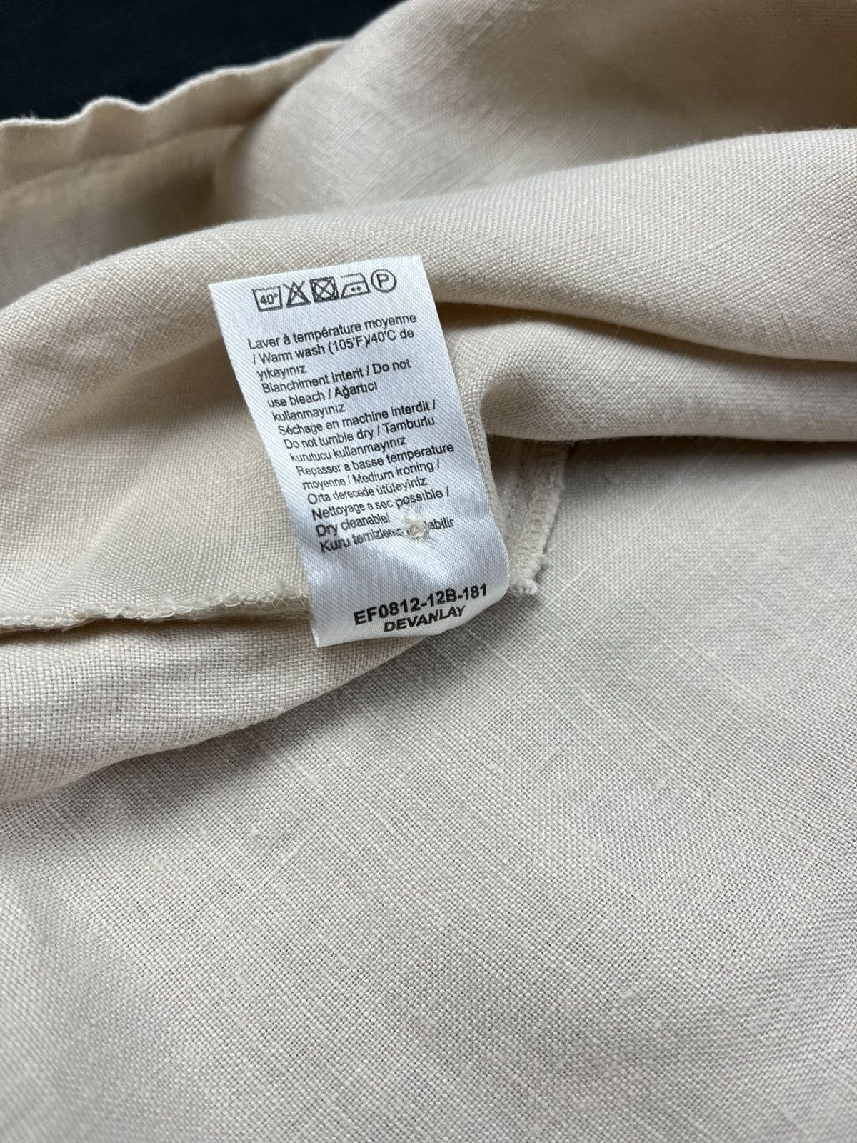 Lacoste 🐊LACOSTE midi dress 100% lin leinen basic style Size XS / US 0-2 / IT 36-38 - 10 Thumbnail