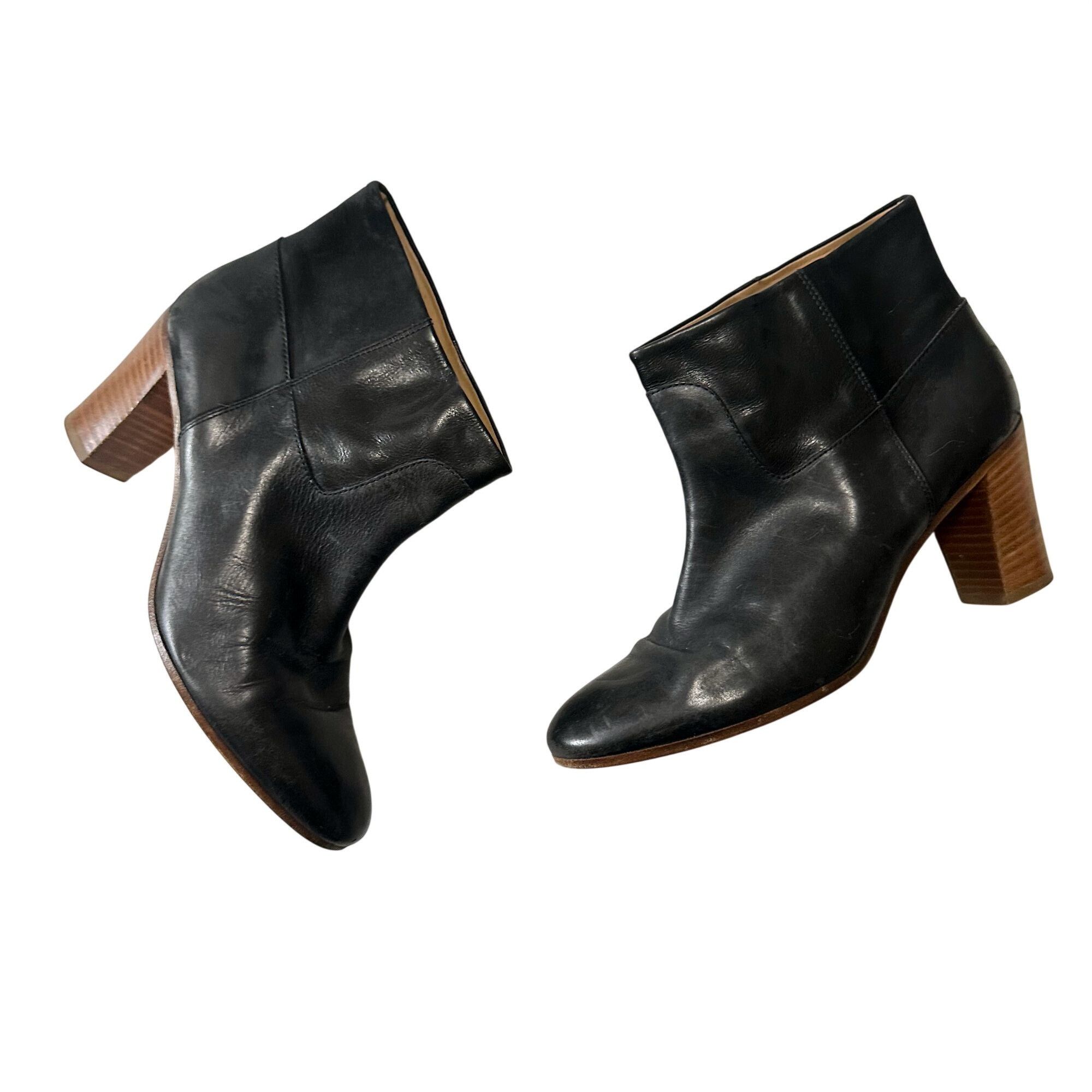 Maison Margiela Maison Martin Margiela Archive Era Y2K Leather Ankle Boots Size US 8 / IT 38 - 7 Thumbnail