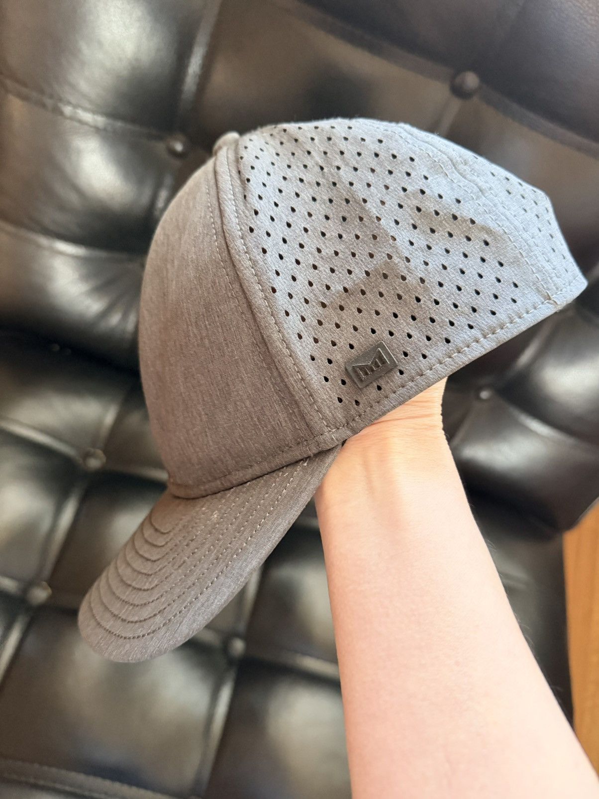 melin Melin A-Game Hydro Performance Snapback Hat Gray 58cm Size ONE SIZE - 10 Thumbnail