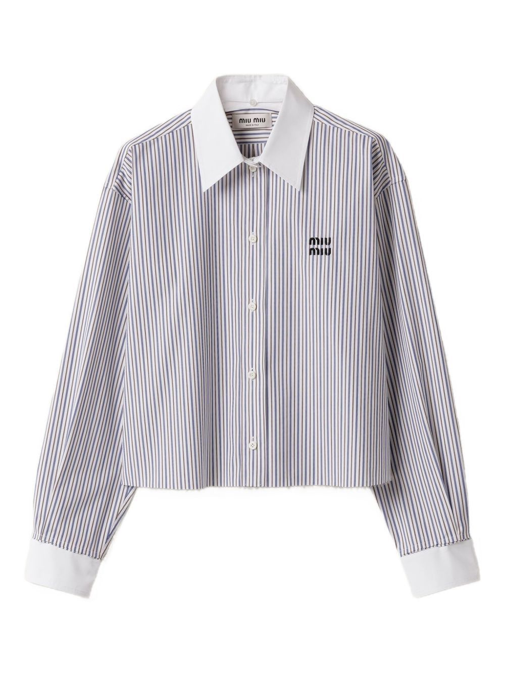 Miu Miu COTTON SHIRT Size S / US 4 / IT 40 - 1 Thumbnail