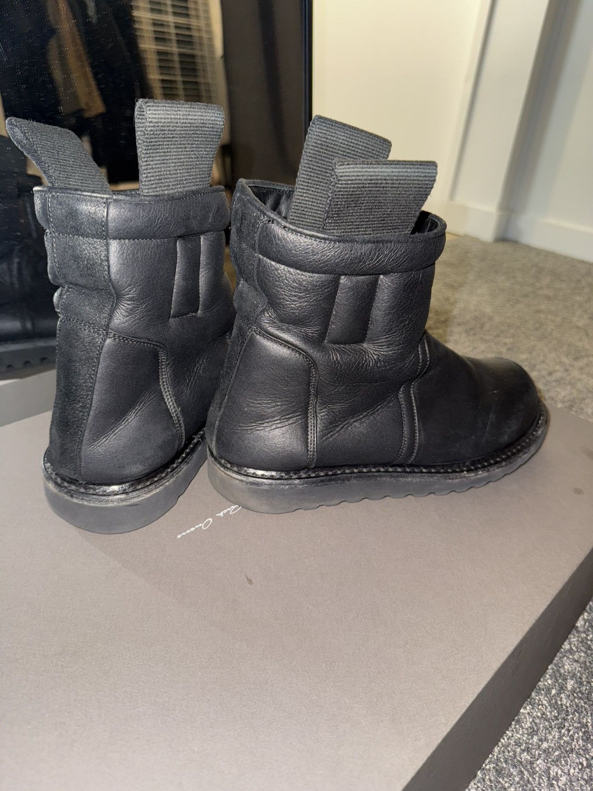 Rick Owens Low shearling creeper uggs Size US 8 / EU 41 - 2 Thumbnail