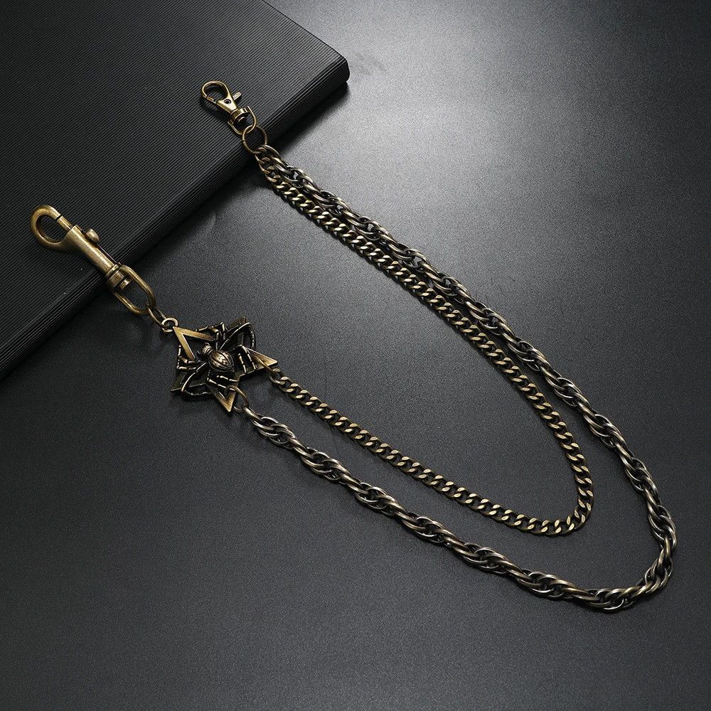 Jewelry Wallet Chains Spider Body Charm Waist Pant Chain Size ONE SIZE - 1 Thumbnail