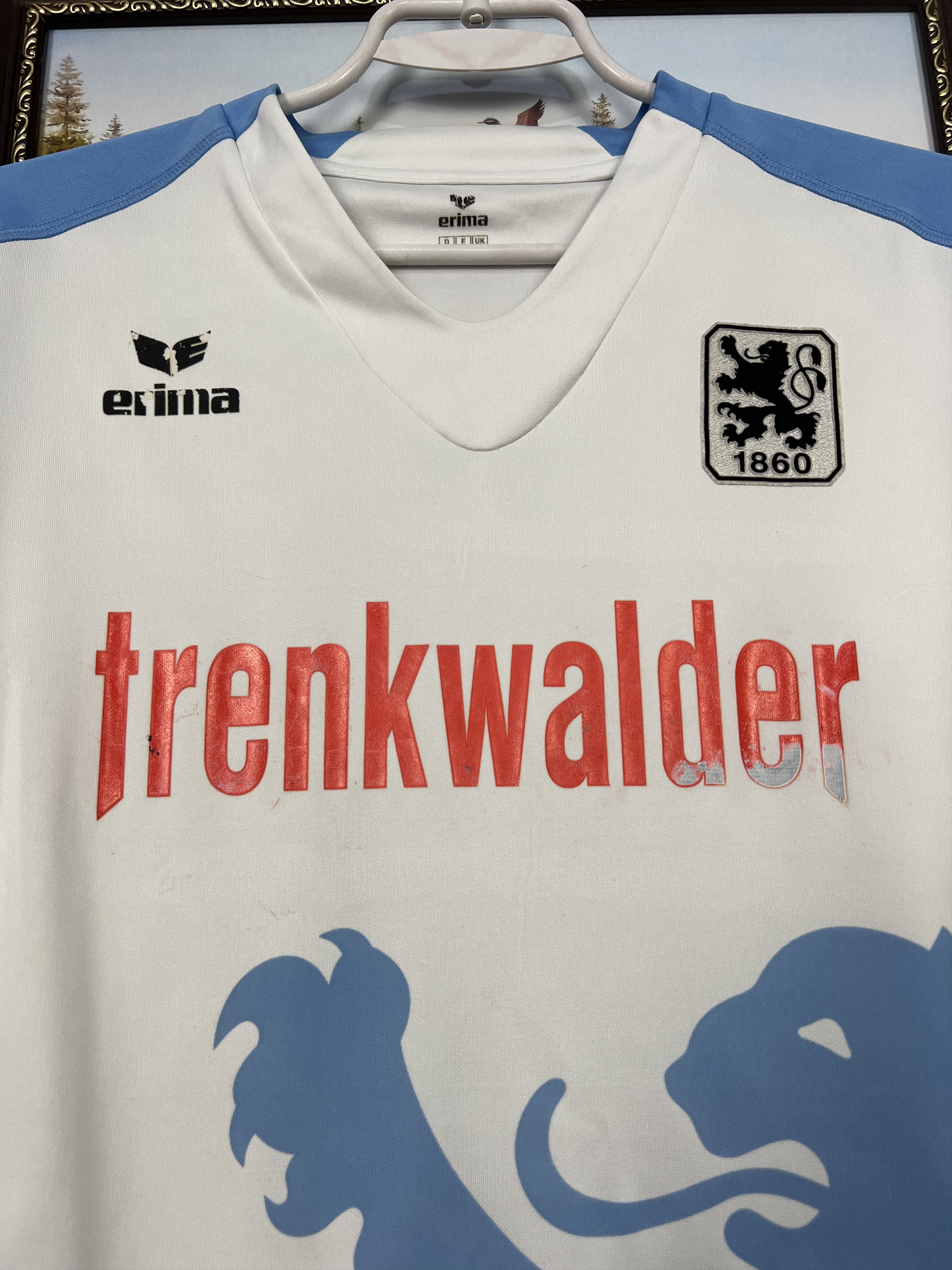 Nike 1860 Munich Special football shirt 2008 Soccer #11 Lauth Size US L / EU 52-54 / 3 - 3 Thumbnail
