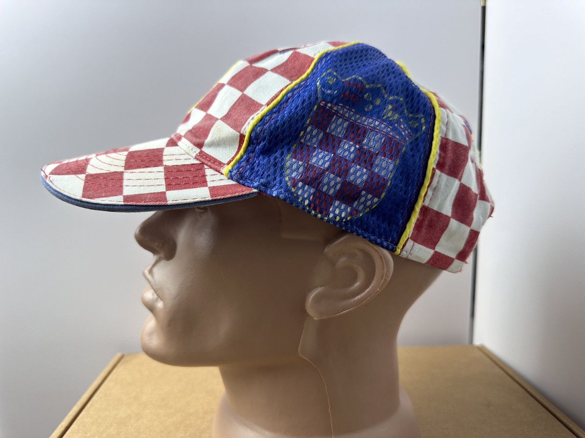 Vintage Vintage Croatia Cap plaid soccer Hrvtska Size ONE SIZE - 2 Thumbnail
