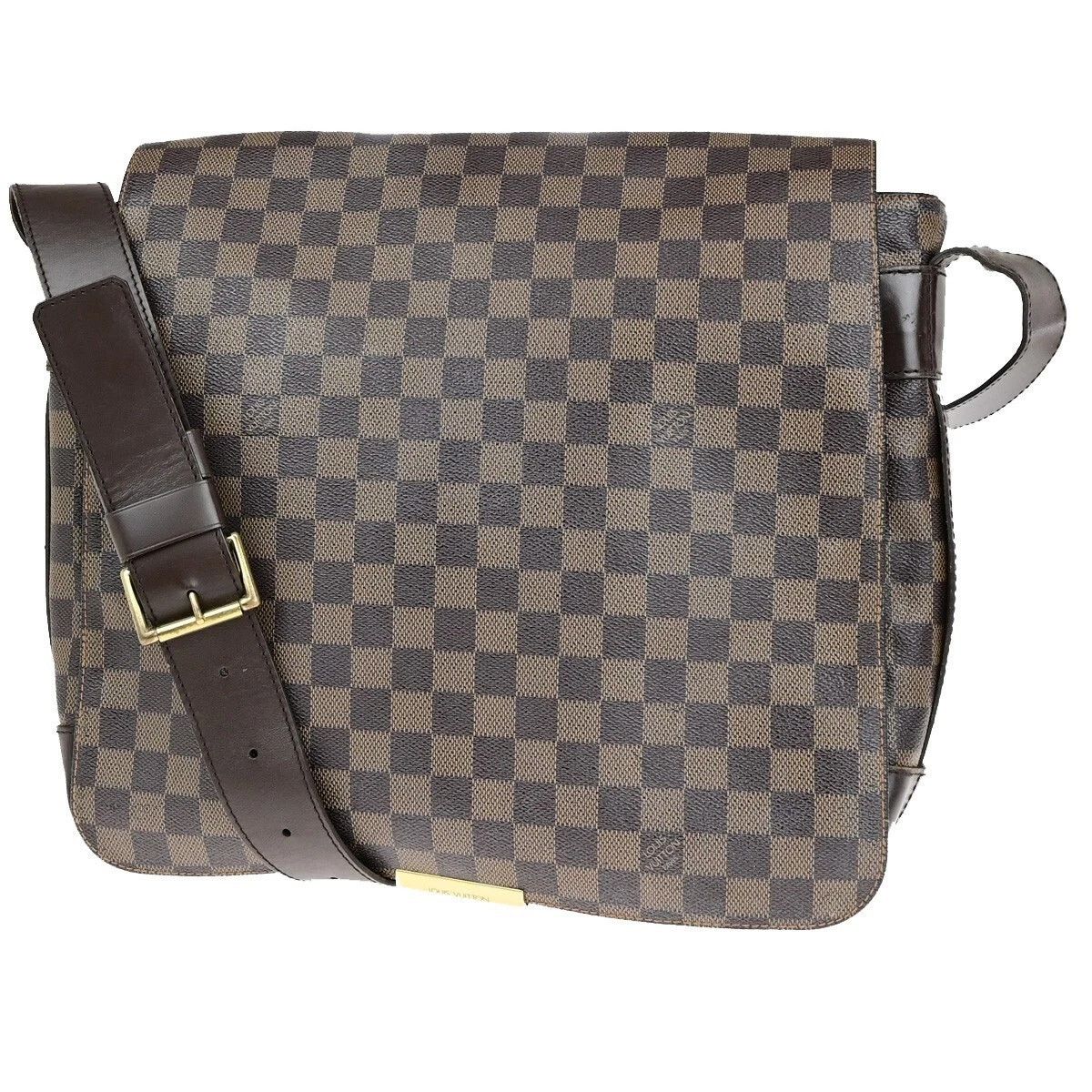 Louis Vuitton Damier Ebene Bastille Shoulder Bag Brown, Women's