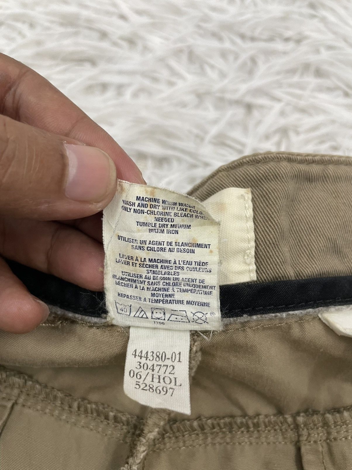 Gap Gap Khakis Cargo Cotton Pant Double Knee Size US 35 - 21 Thumbnail