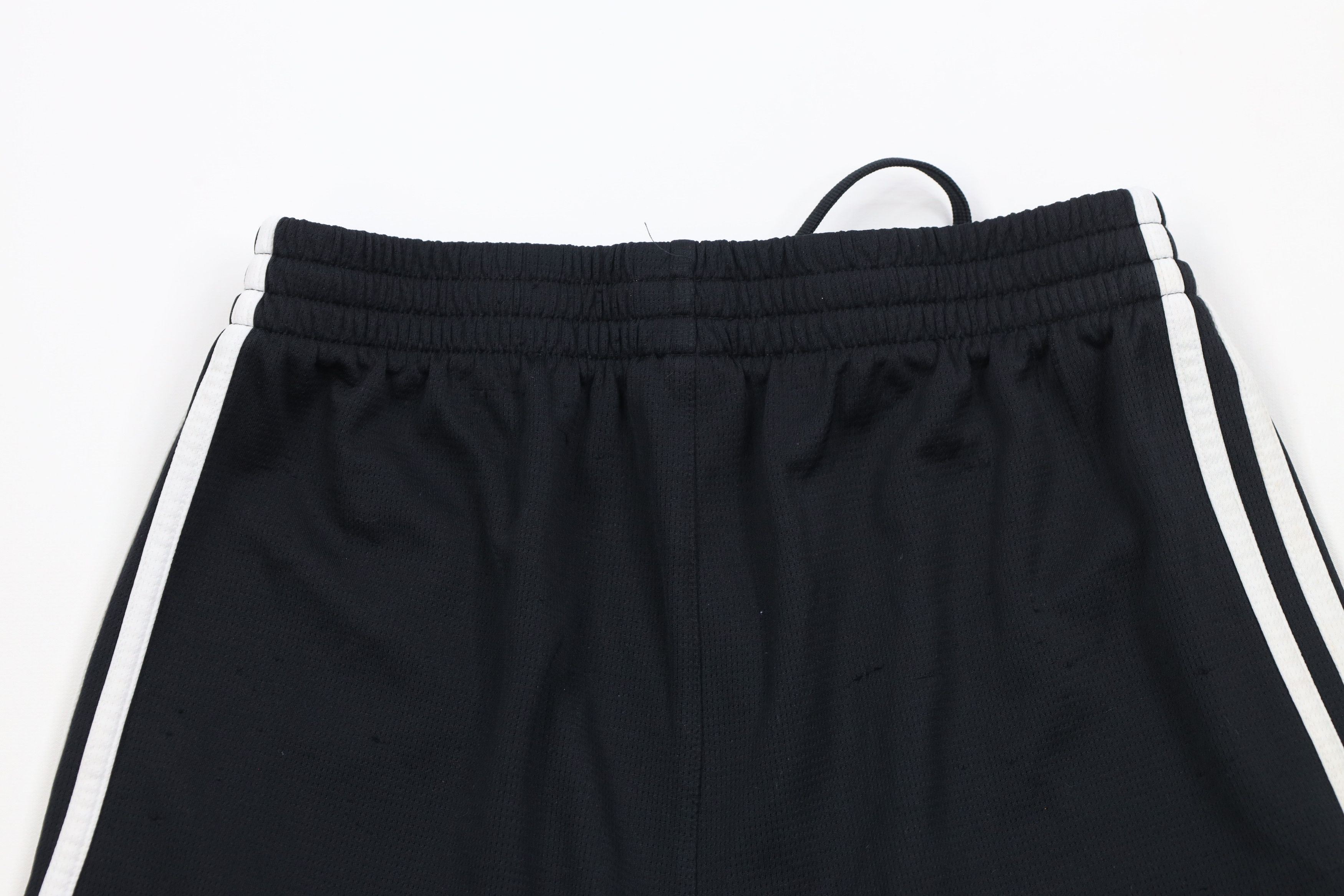 Adidas × Vintage Vintage Adidas Spell Out Running Soccer Shorts Black Size US 30 / EU 46 - 12 Thumbnail