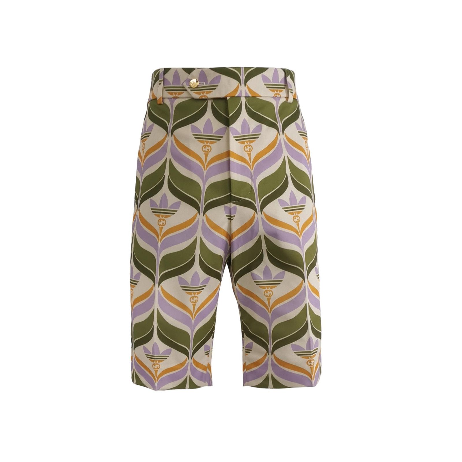 Gucci Gucci x adidas Collaborative Patterned Shorts Size US 38 / EU 54 - 1 Thumbnail